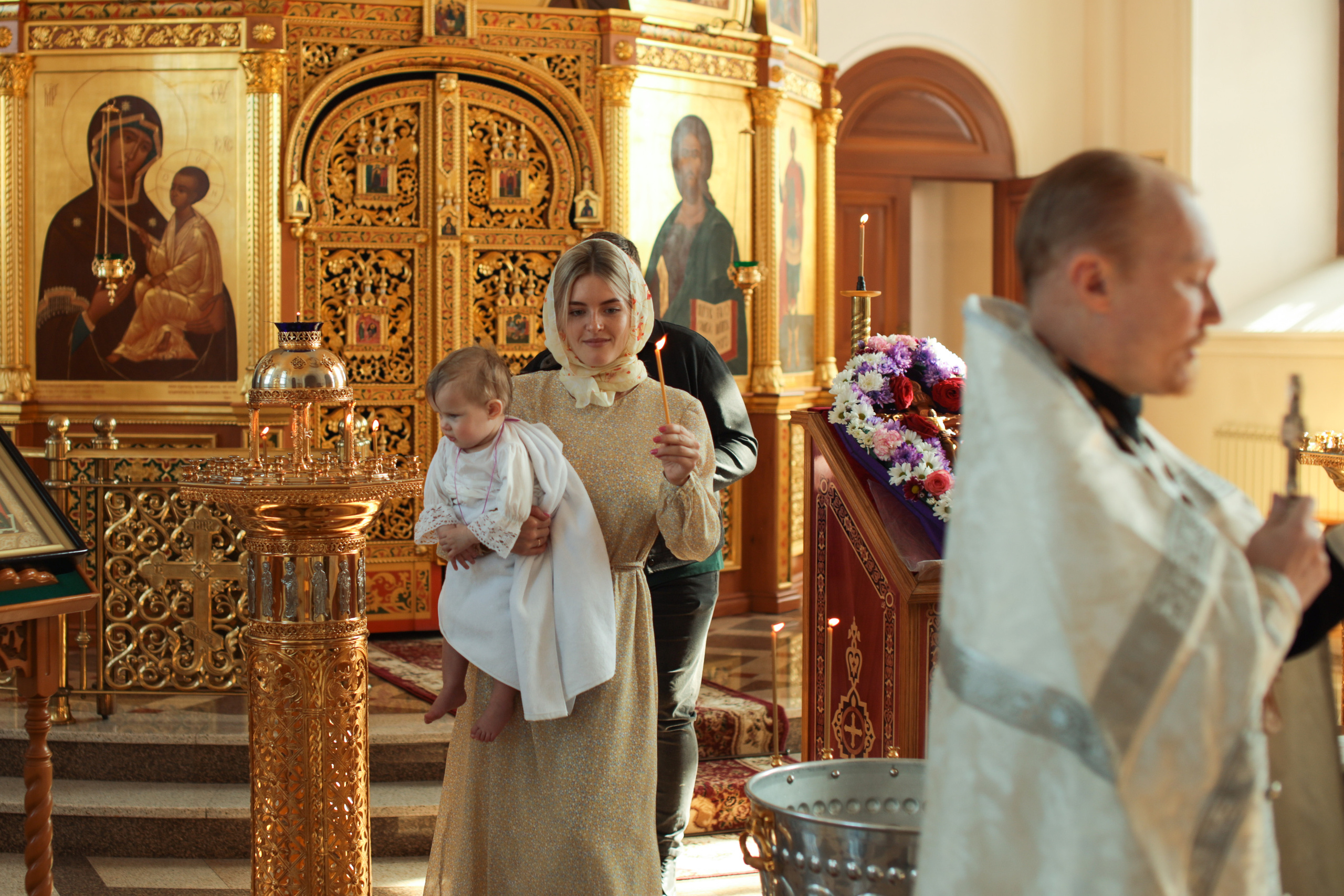 Крещение Виктории. Пухова Татьяна фотограф в Перми