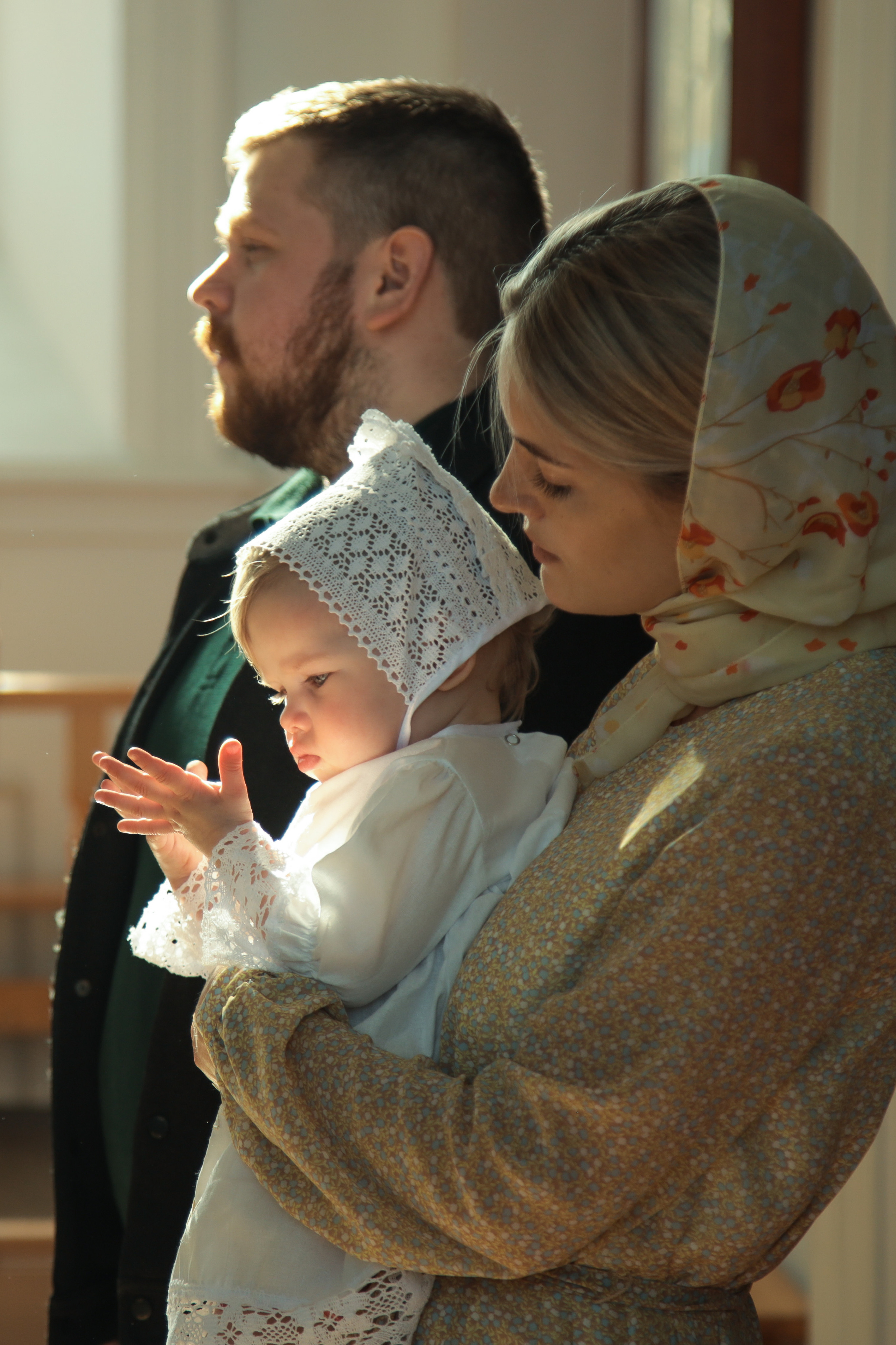 Крещение Виктории. Пухова Татьяна фотограф в Перми