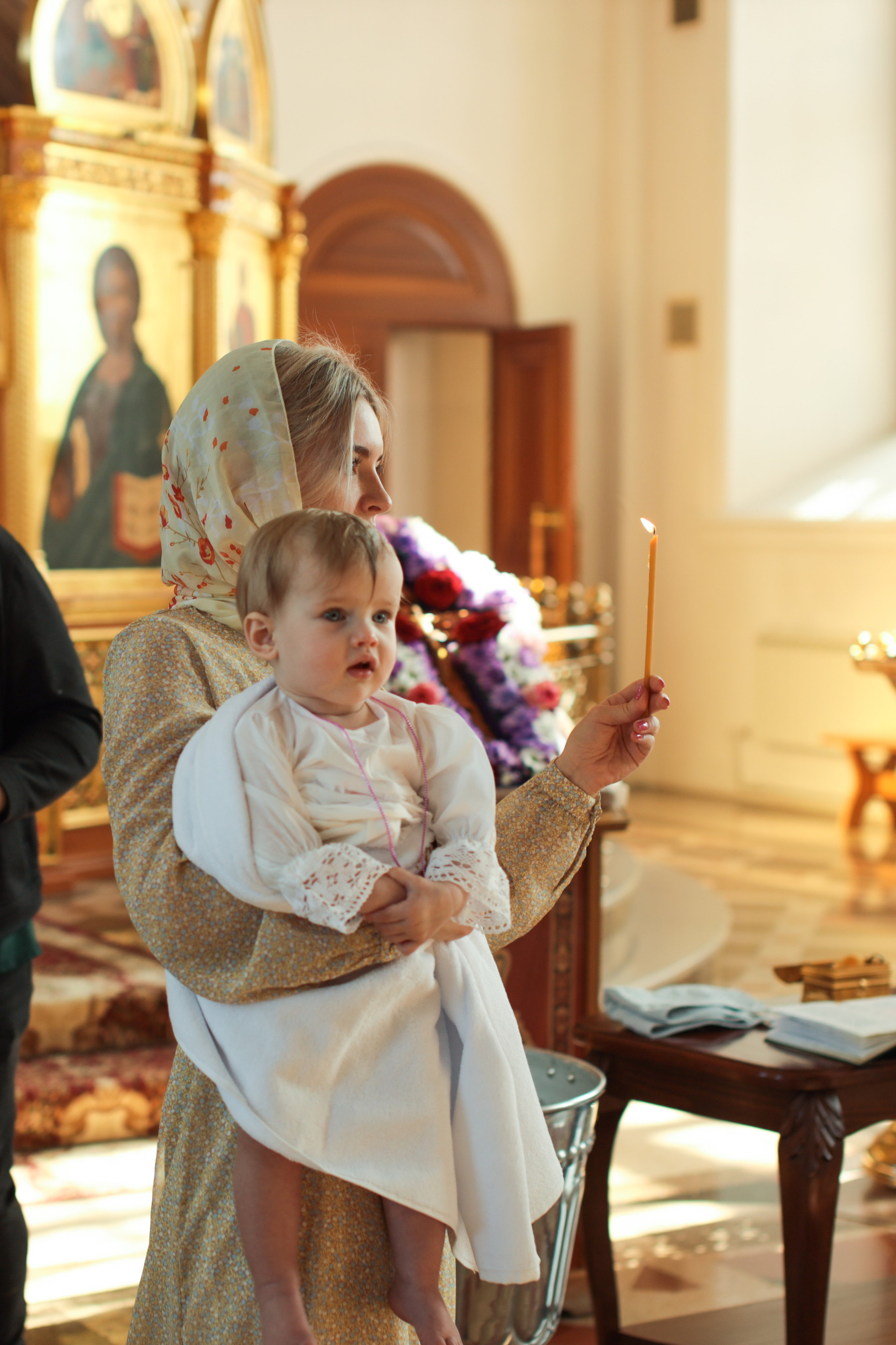 Крещение Виктории. Пухова Татьяна фотограф в Перми