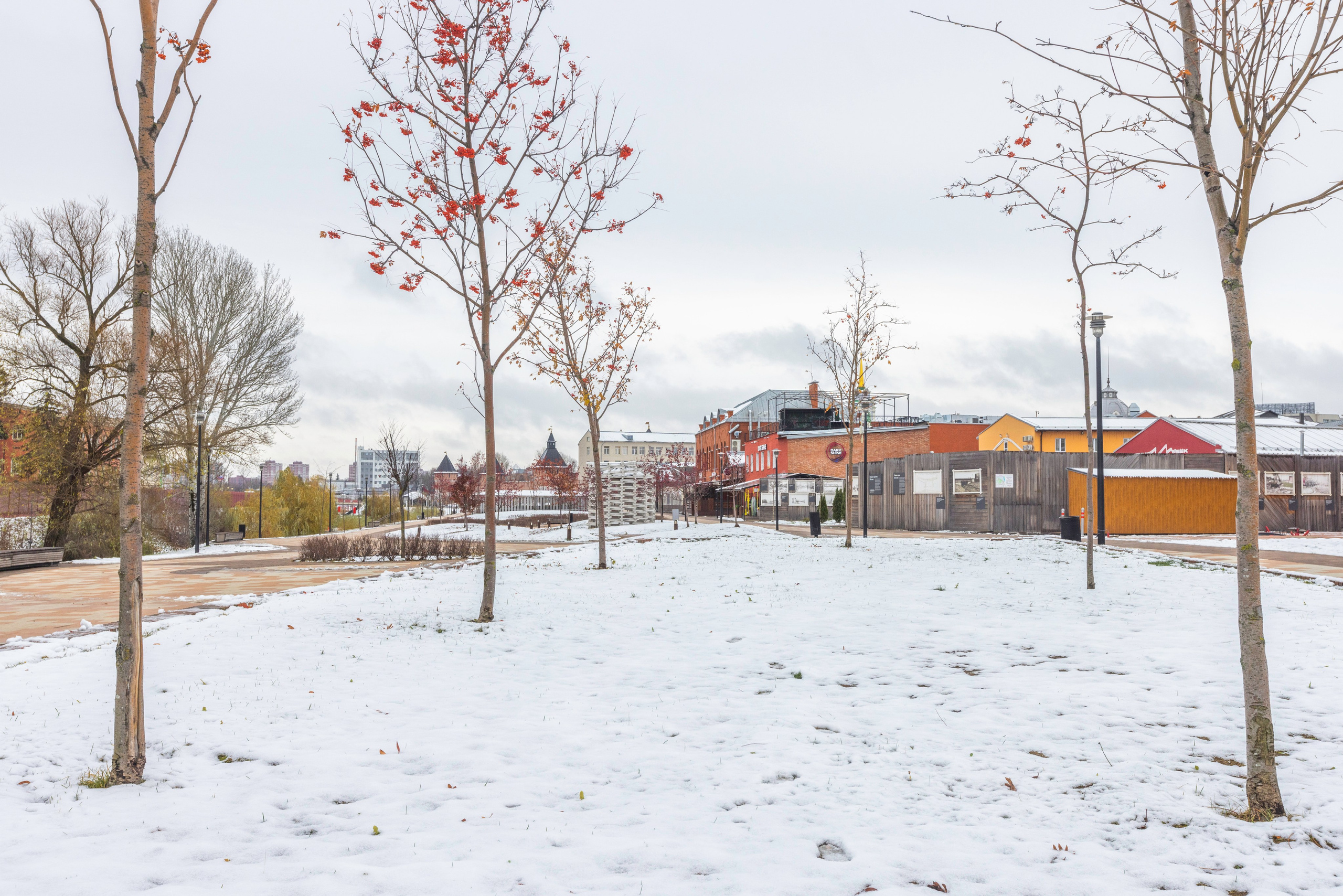 Казанская набережная осенью. Фотограф в Туле Крупский АнДРей. Фотостудия «КАДР71» в Туле