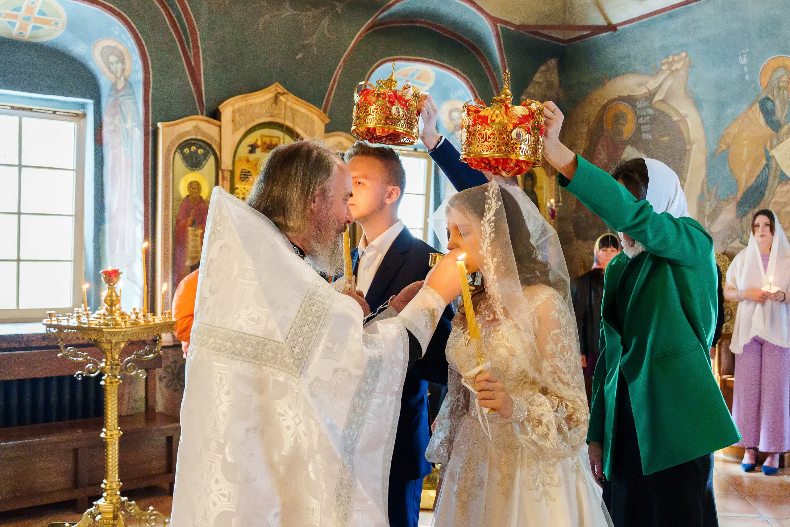 Венчание. Фотограф Юлия Попова