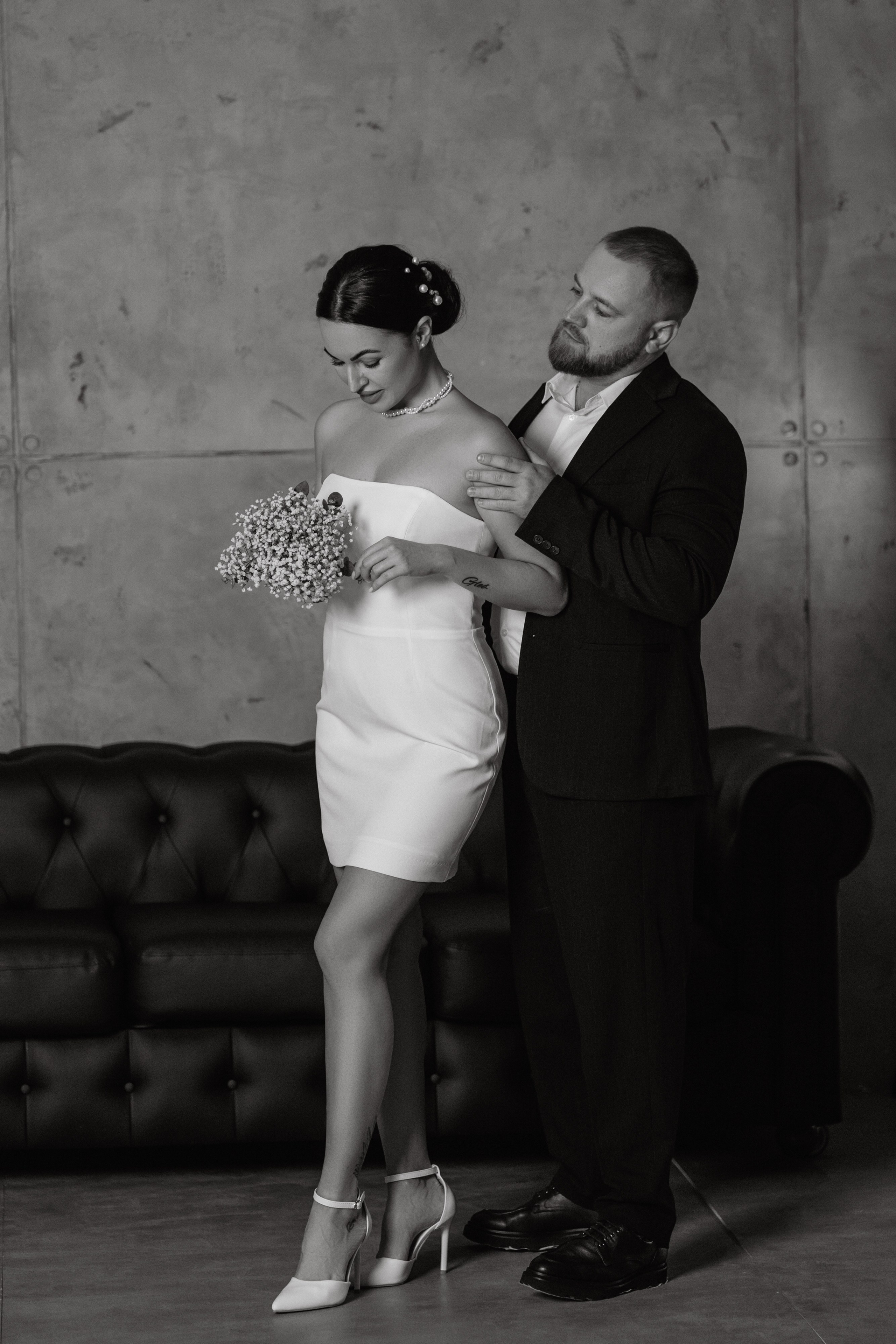 Свадебная Фотосессия в студии Анапа. Фотограф Наталия Бегдан