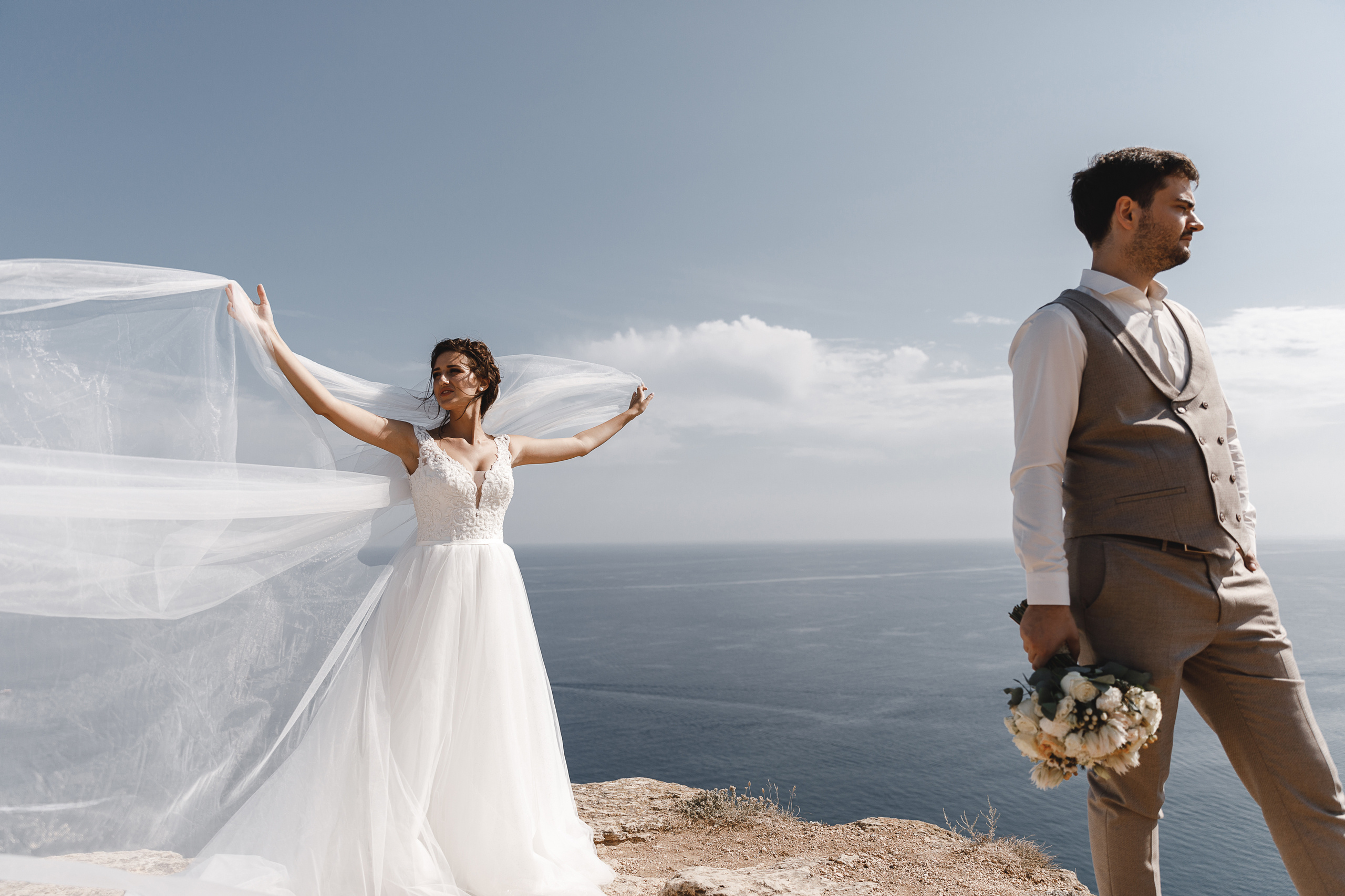 Свадебная съёмка в Ялте и ресторане Превысоков. Свадебный фотограф в Крыму и Севастополе — Белов Виталий