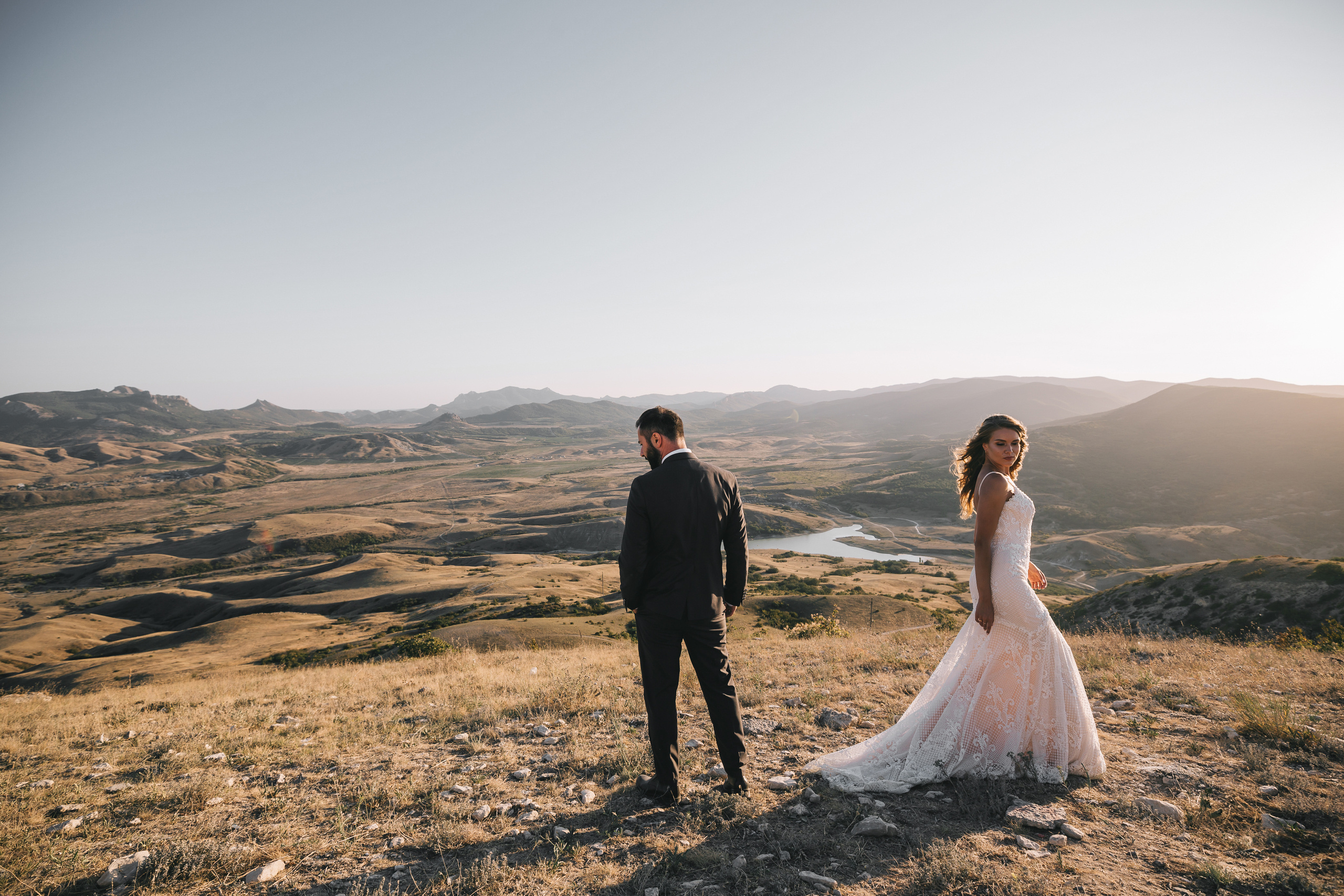 Красивая фотосессия в горах Крыма. Свадебный фотограф в Крыму и Севастополе — Белов Виталий