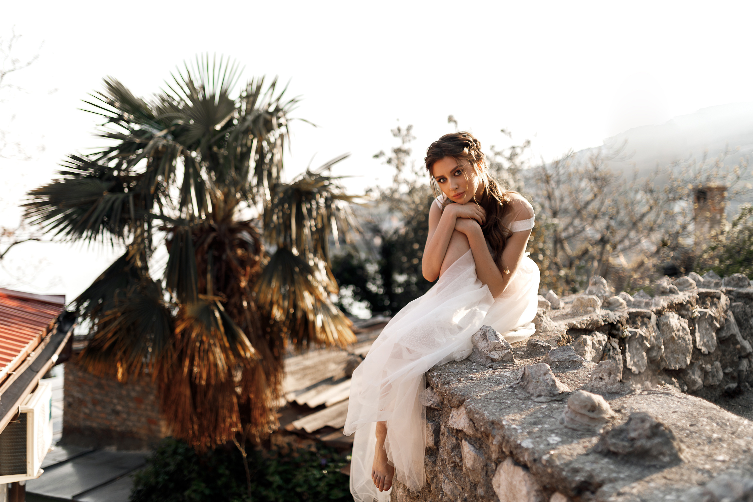 Портретная фотосессия девушки в Гурзуфе. Свадебный фотограф в Крыму и Севастополе — Белов Виталий