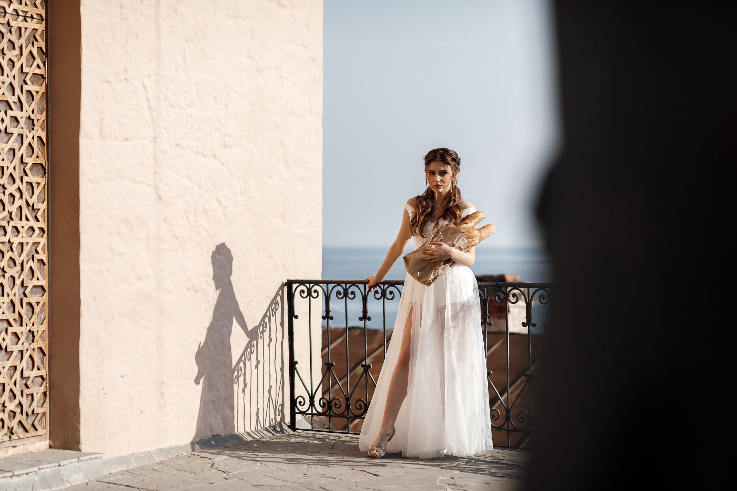 Портретная фотосессия девушки в Гурзуфе. Свадебный фотограф в Крыму и Севастополе — Белов Виталий