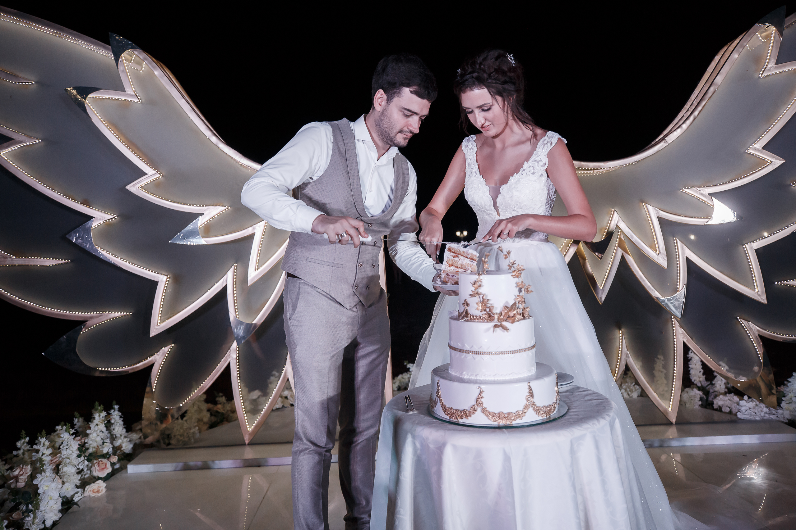 Свадебная съёмка в Ялте и ресторане Превысоков. Свадебный фотограф в Крыму и Севастополе — Белов Виталий