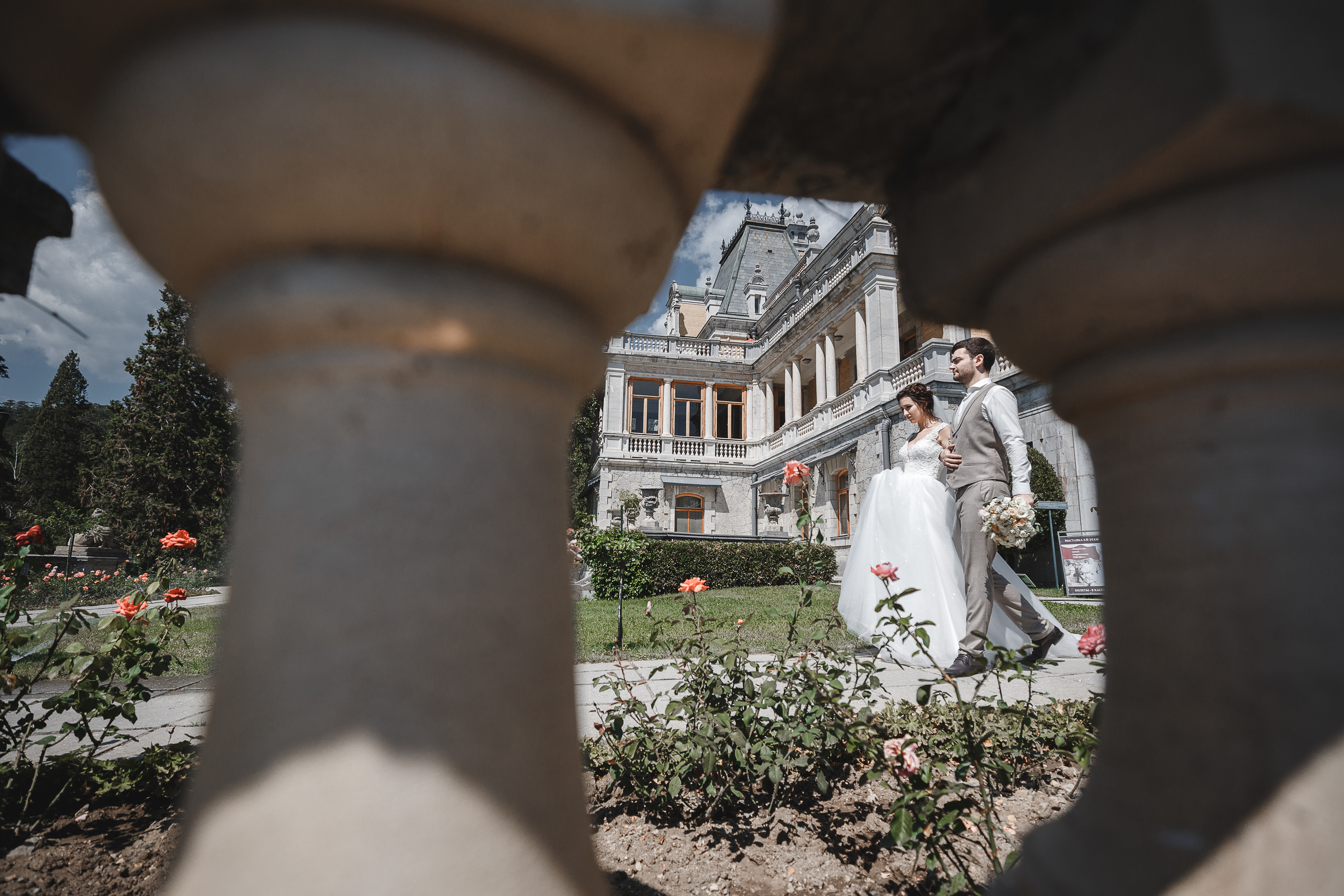 Свадебная съёмка в Ялте и ресторане Превысоков. Свадебный фотограф в Крыму и Севастополе — Белов Виталий