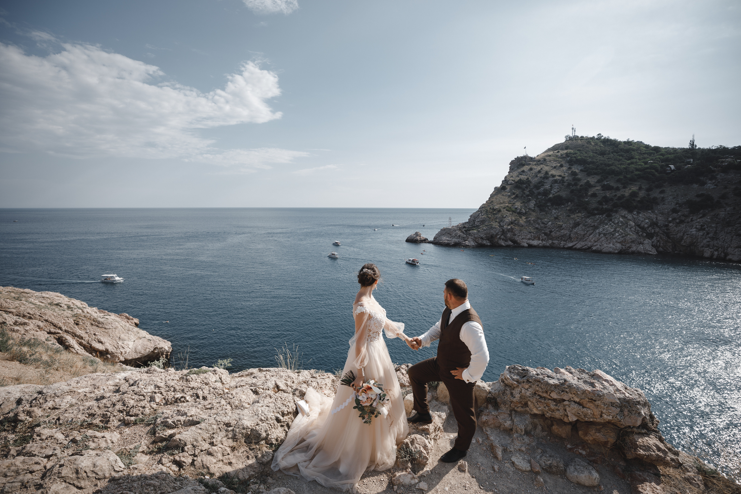 Фотосессия в Балаклаве и на Фиоленте. Свадебный фотограф в Крыму и Севастополе — Белов Виталий