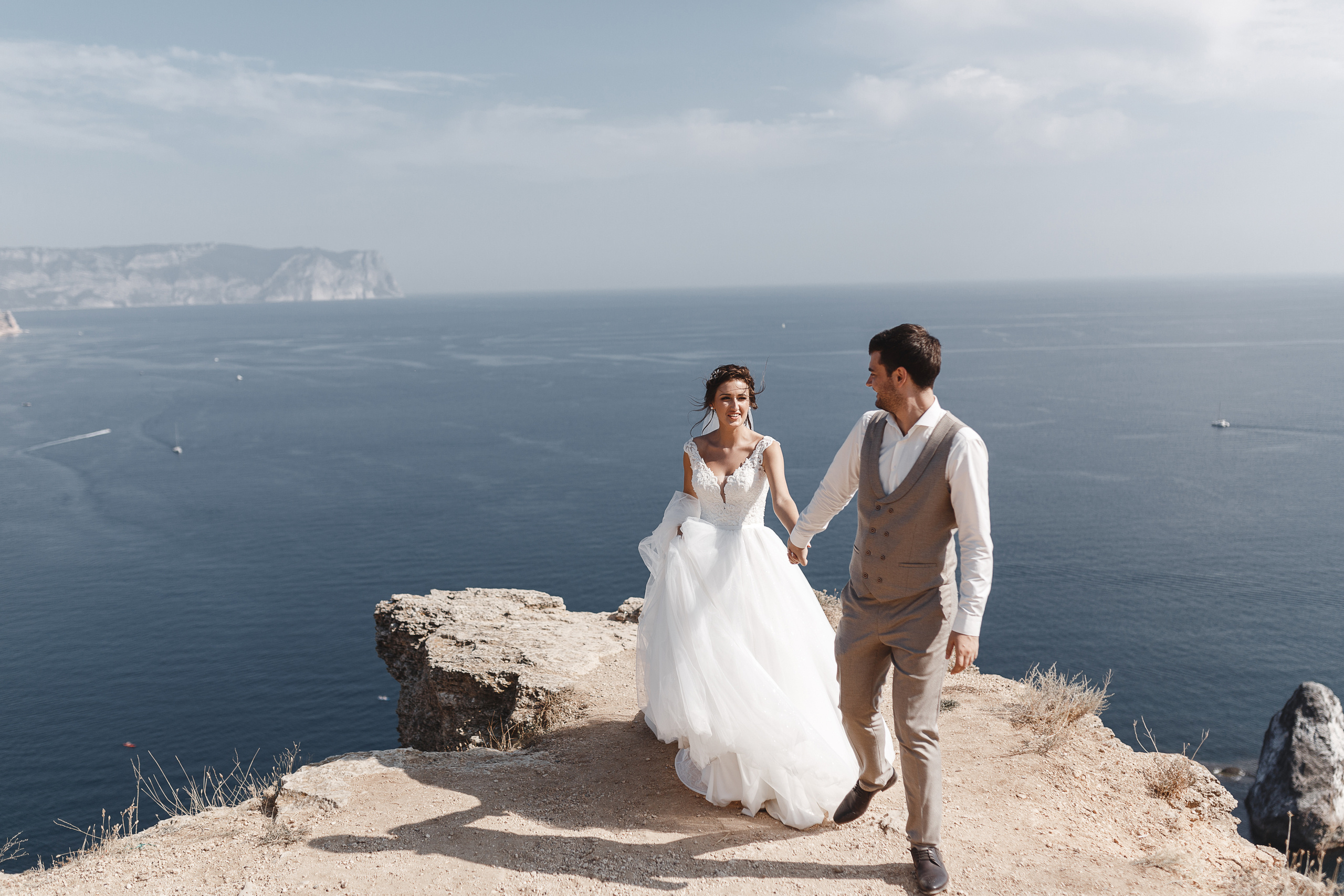 Свадебная съёмка в Ялте и ресторане Превысоков. Свадебный фотограф в Крыму и Севастополе — Белов Виталий