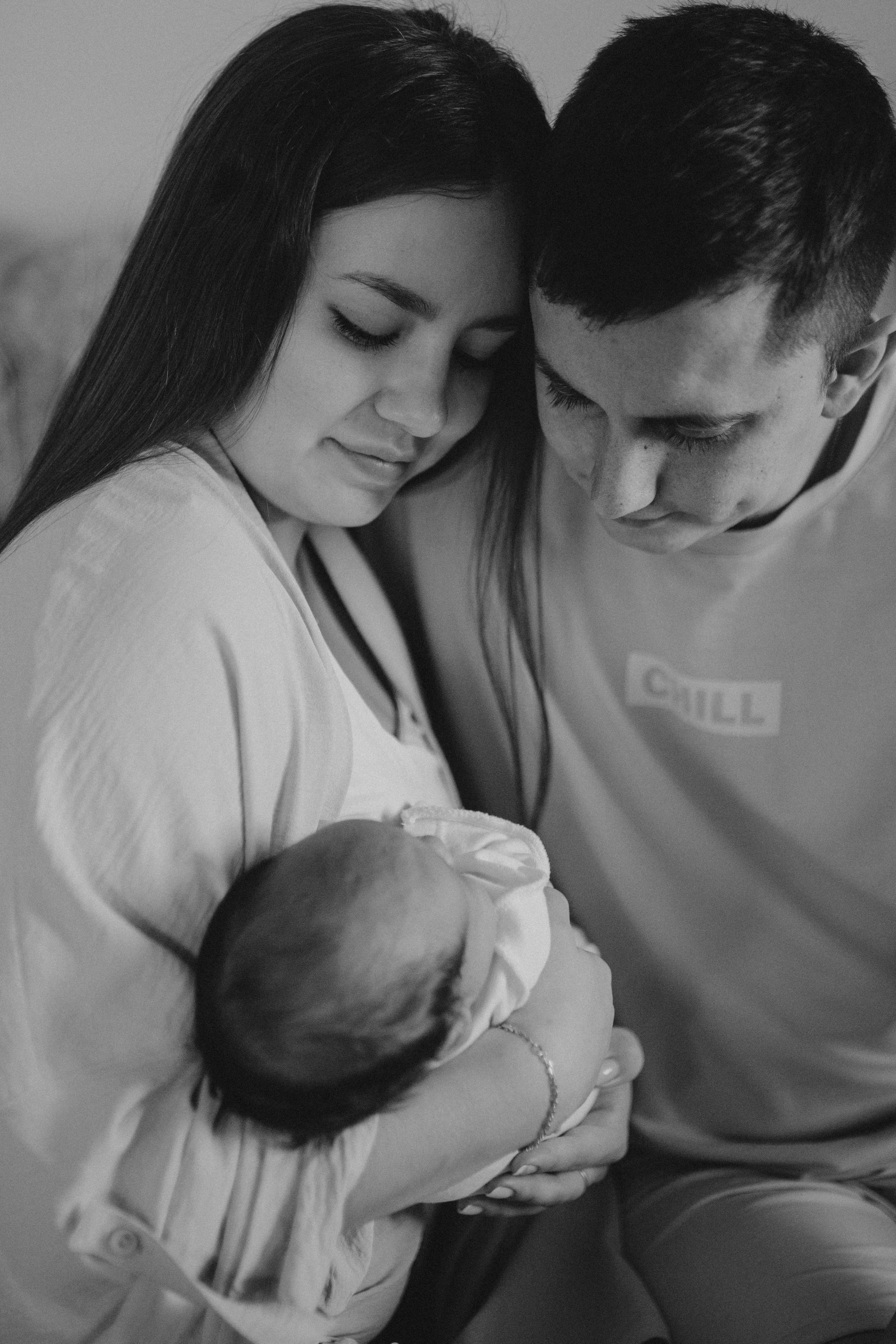 Яна, Толя, София (2 года) и Сережа (1 неделя). Семейный и детский фотограф Красноярск Иркутск Денк Анна