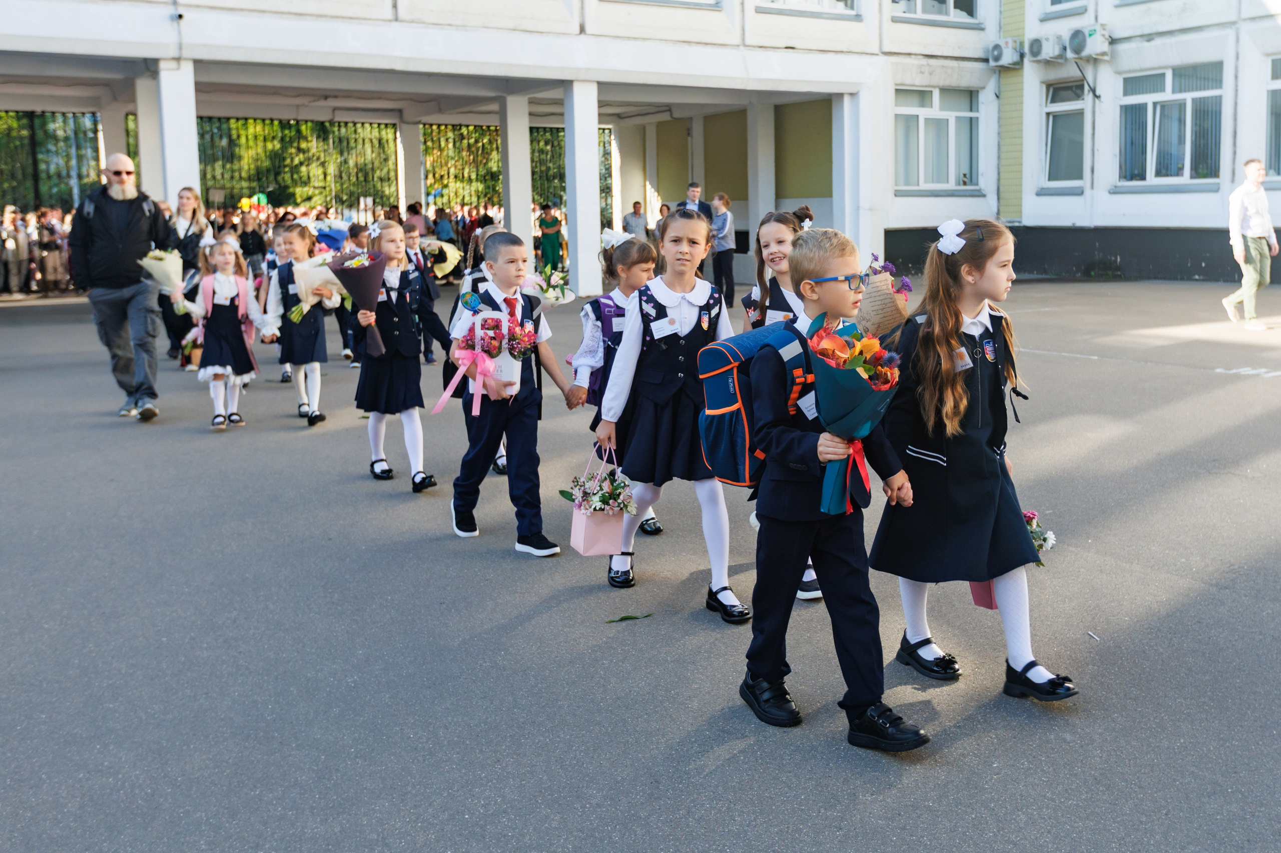 1 класс / 1 сентября. Детский и семейный фотограф Мария Киселёва. Москва