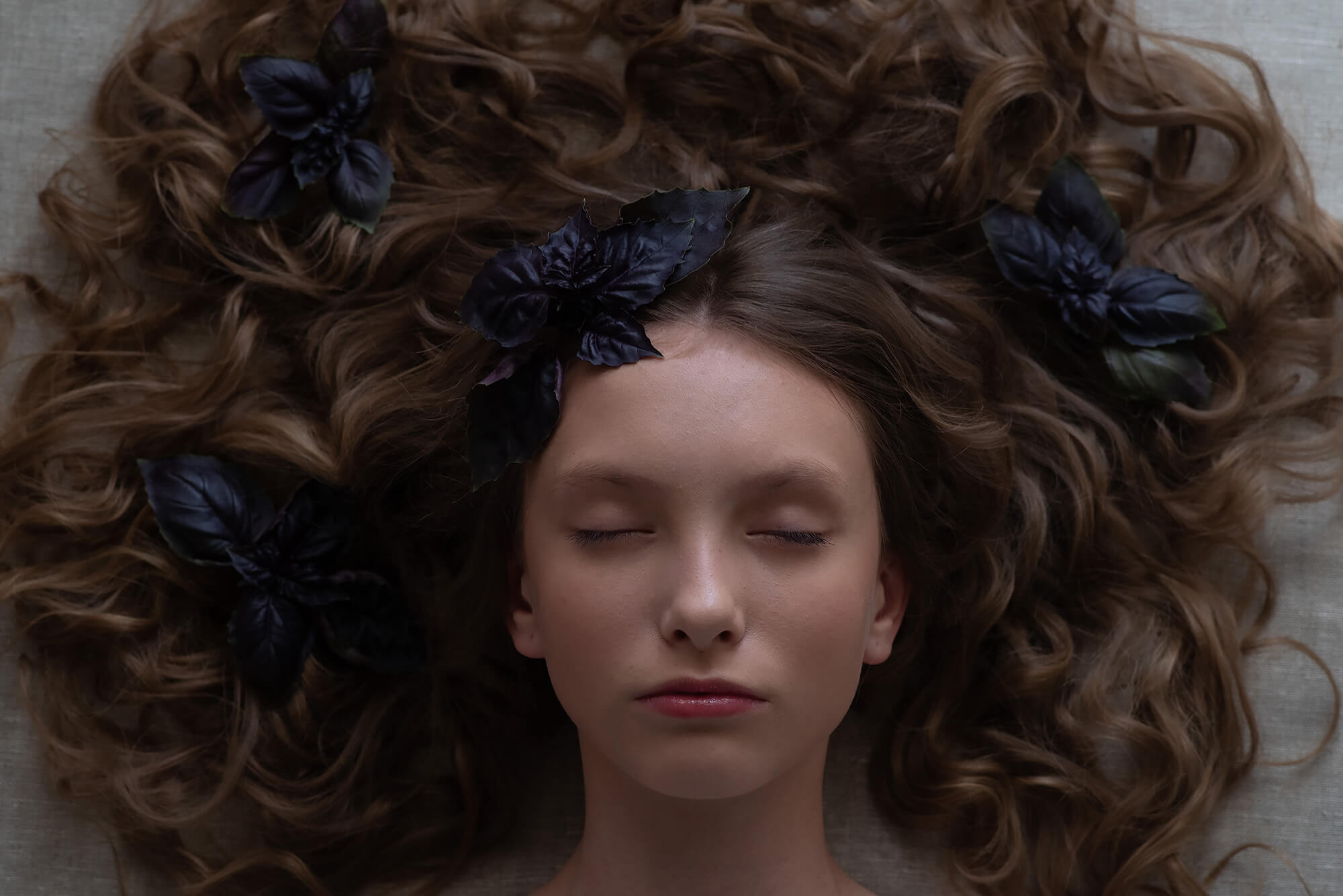 Художественный портрет девушки 