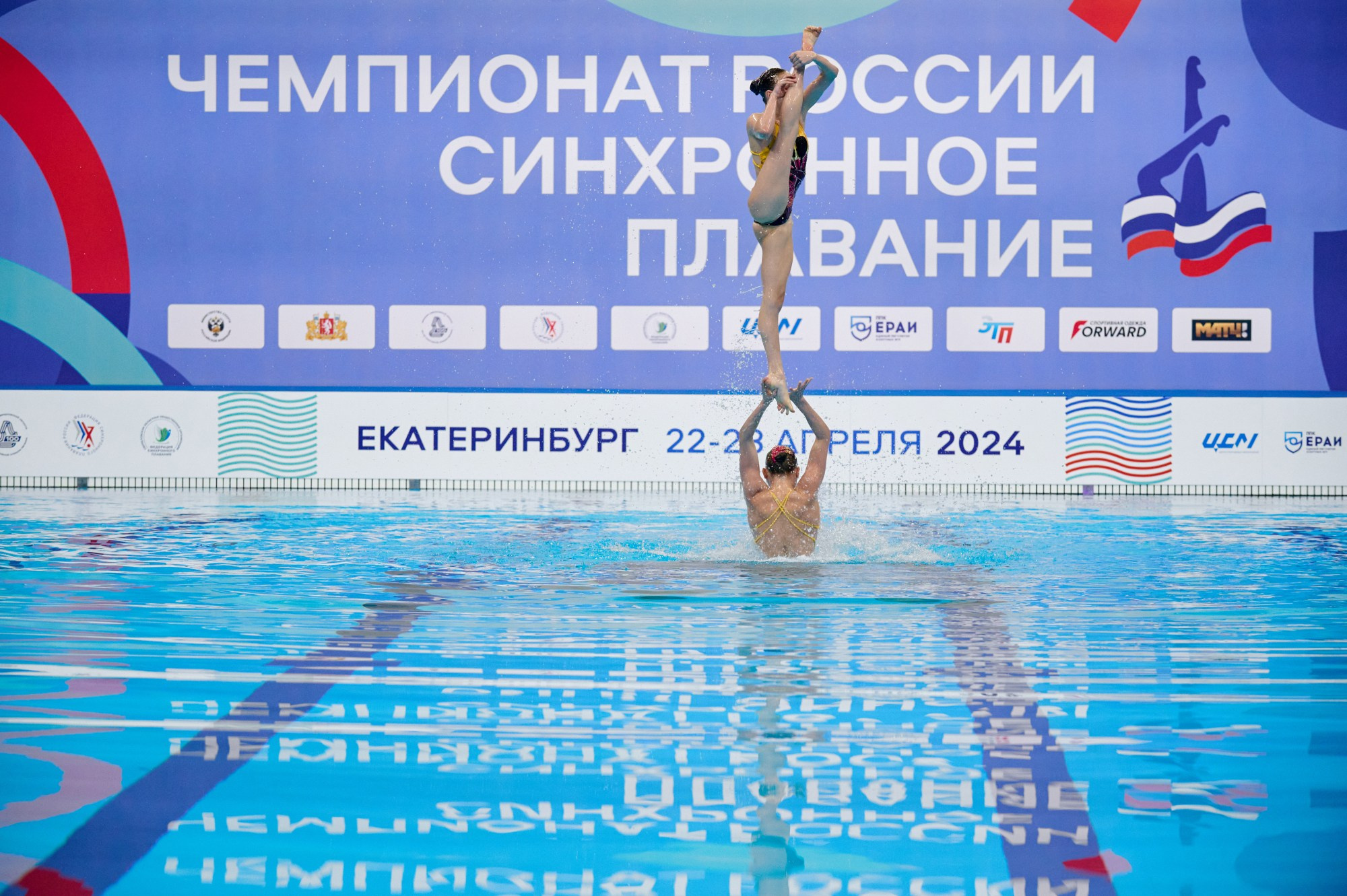 Чемпионат России Синхронное плавание 2024. Мезенцев Евгений фотограф