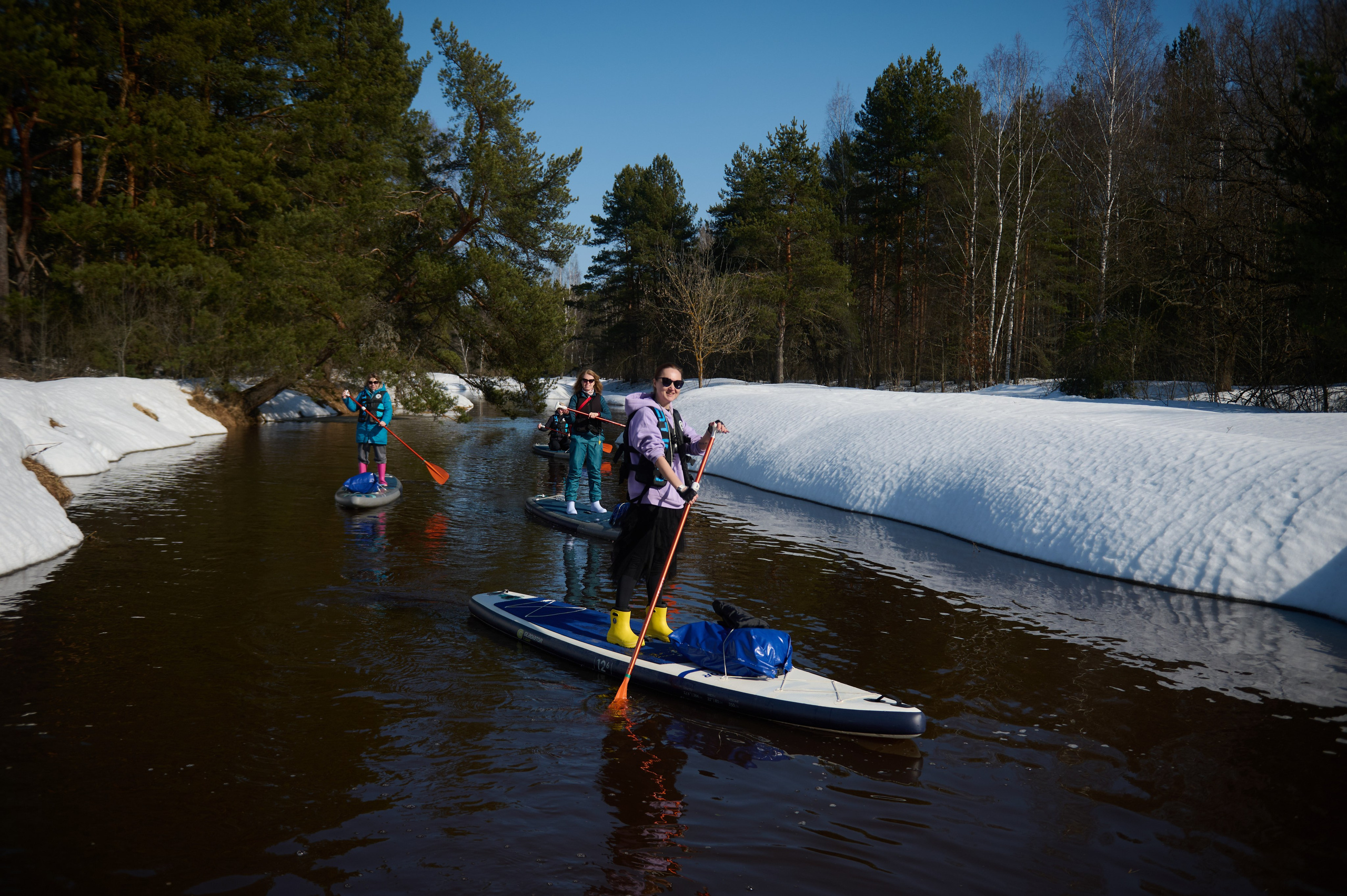Первый весенний сплав р. Нерская. Главная