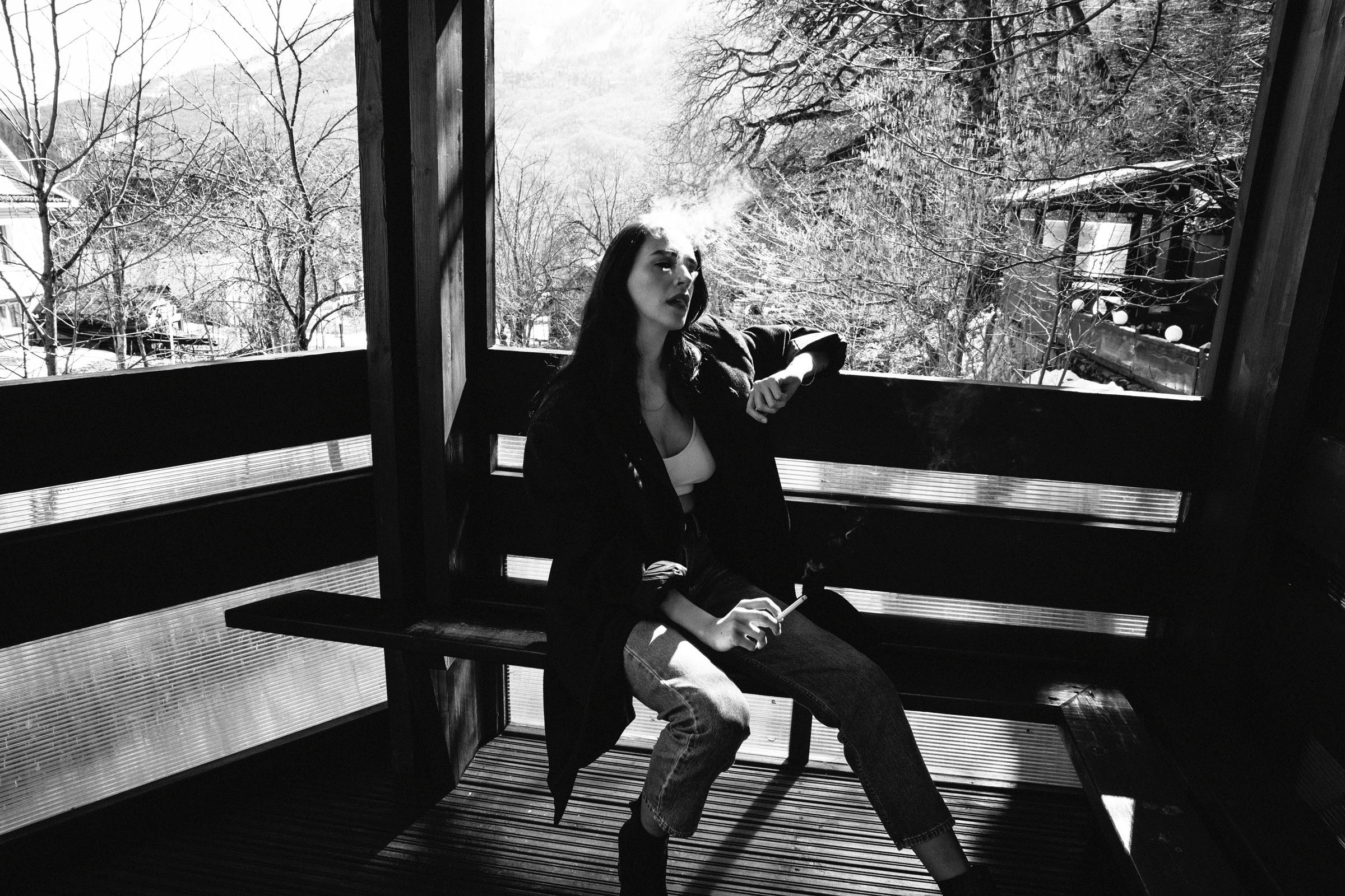 В мерцании и тишине // Ангелина. Фотограф Алутера Ирина