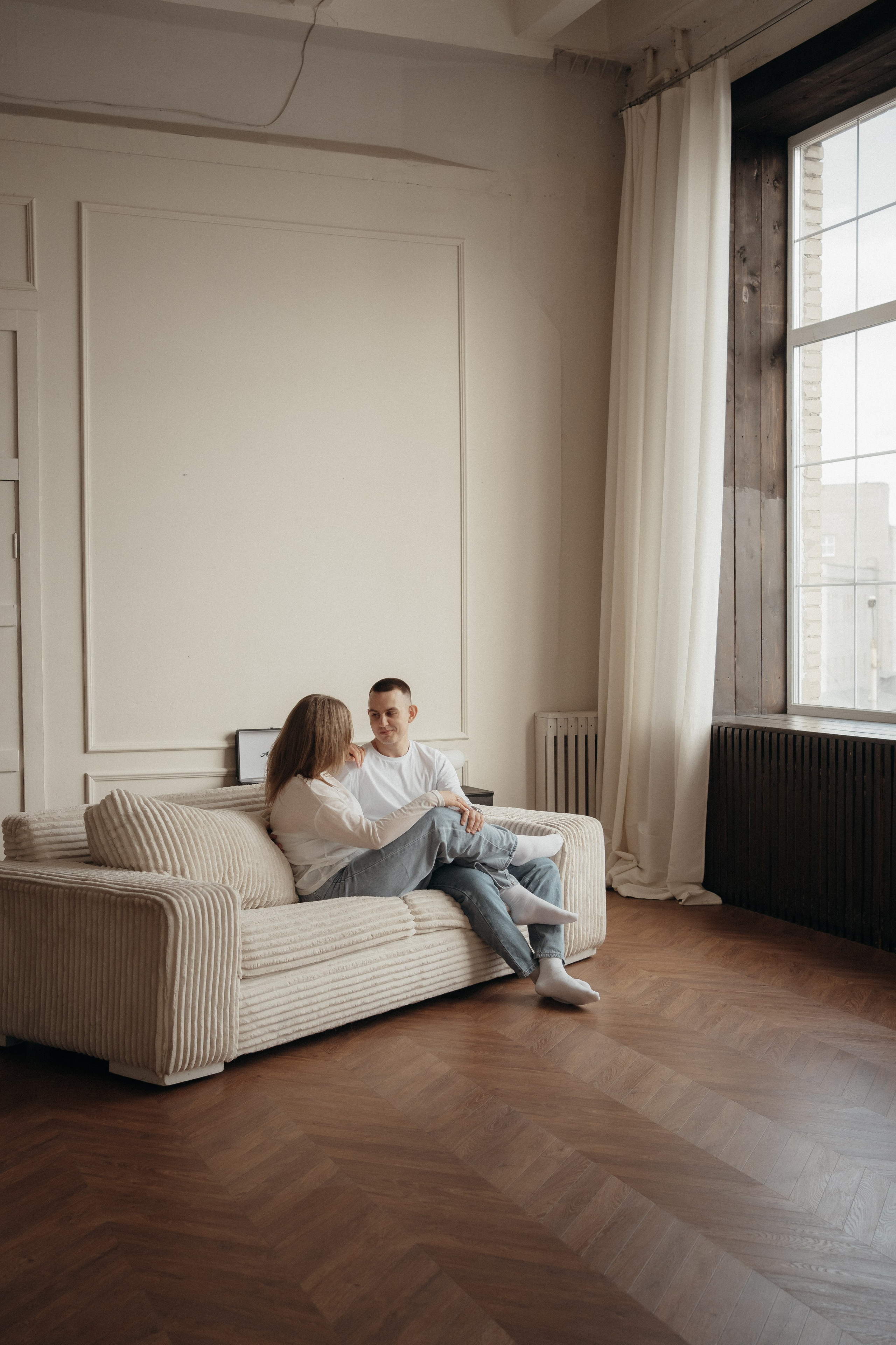 Парная фотосессия в студии в Архангельске. Портретный и свадебный фотограф в Архангельске Елизавета Стрекаловская