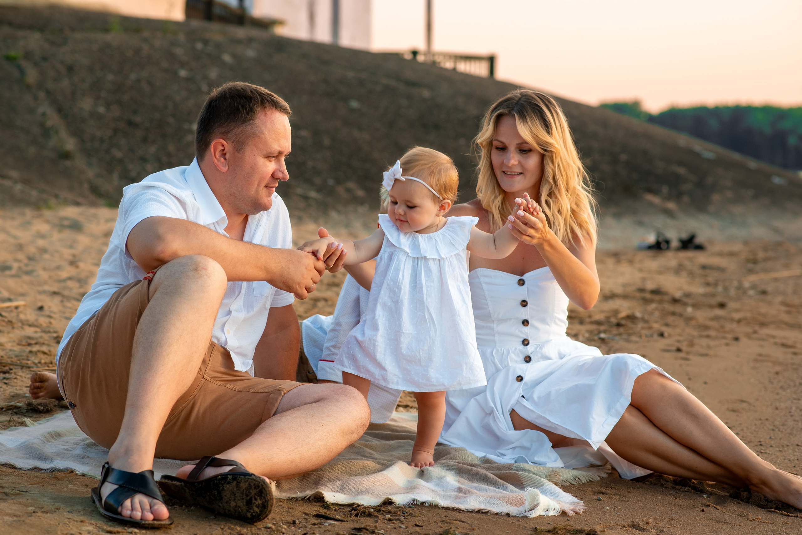 Татьяна на Минском море. Семейный фотограф на выписку из роддома и крещение Минск Настя Гришук