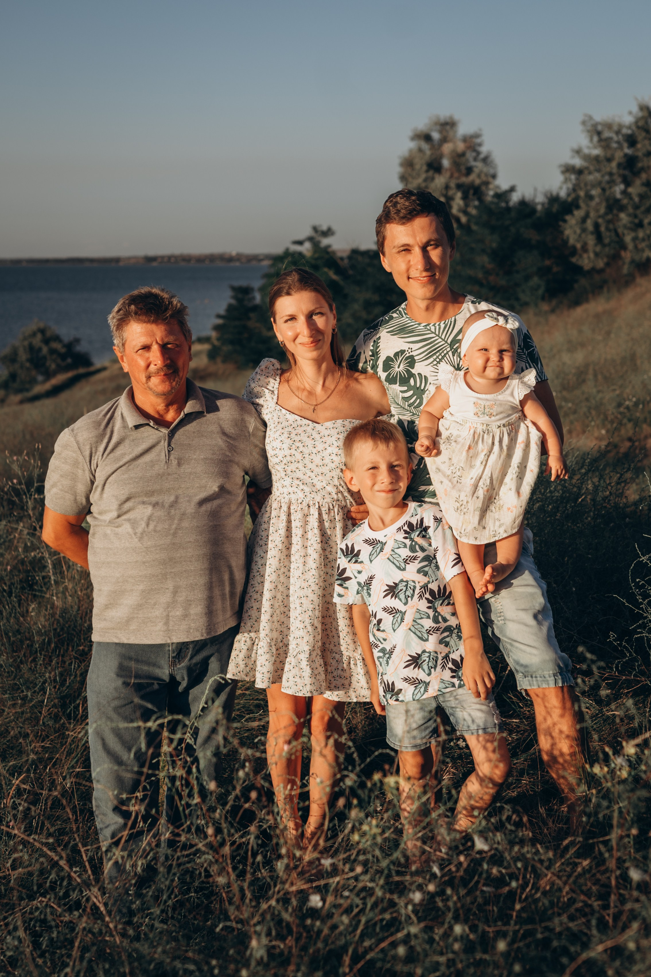 Александр, Ольга, Лева и Маша. Фотограф Горбенко Анна