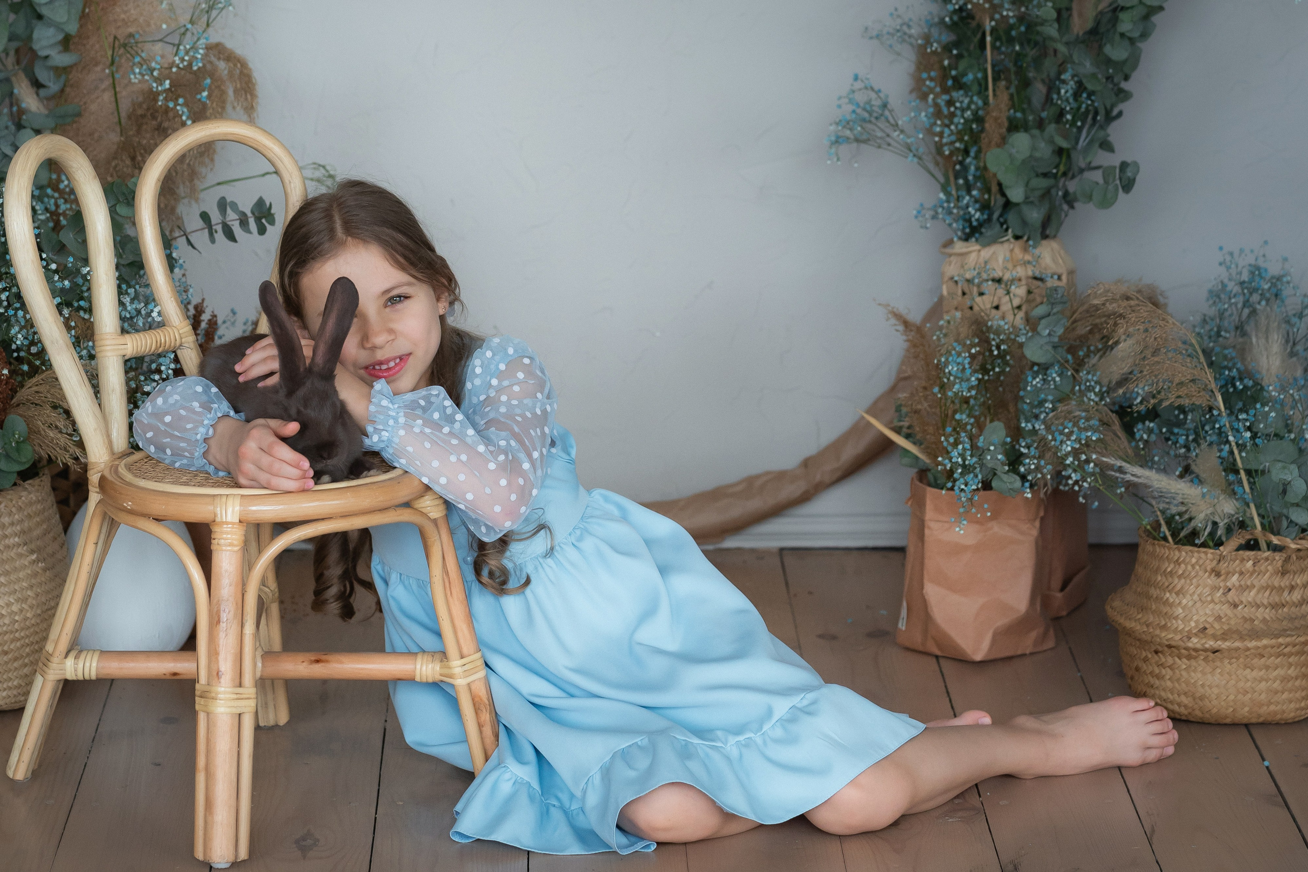 Пасхальный фотопроект для детей. Фотограф Благовещенск Анна Емельянова
