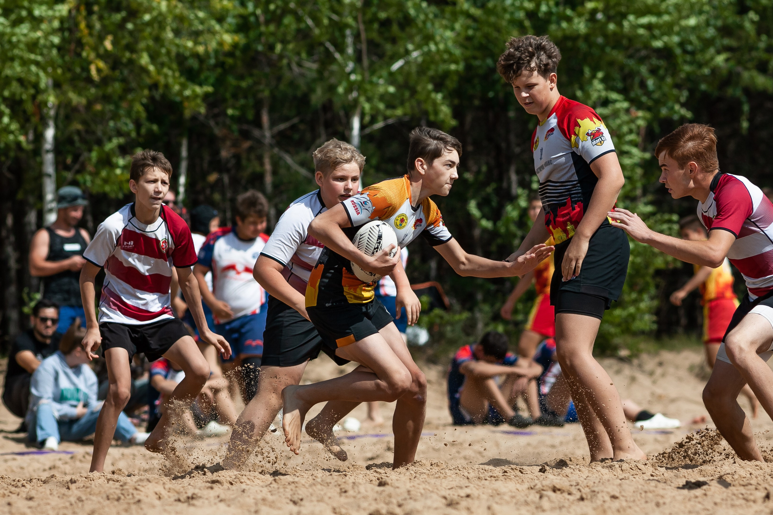 «Кубок «Молота» по пляжному Регби. Фотография