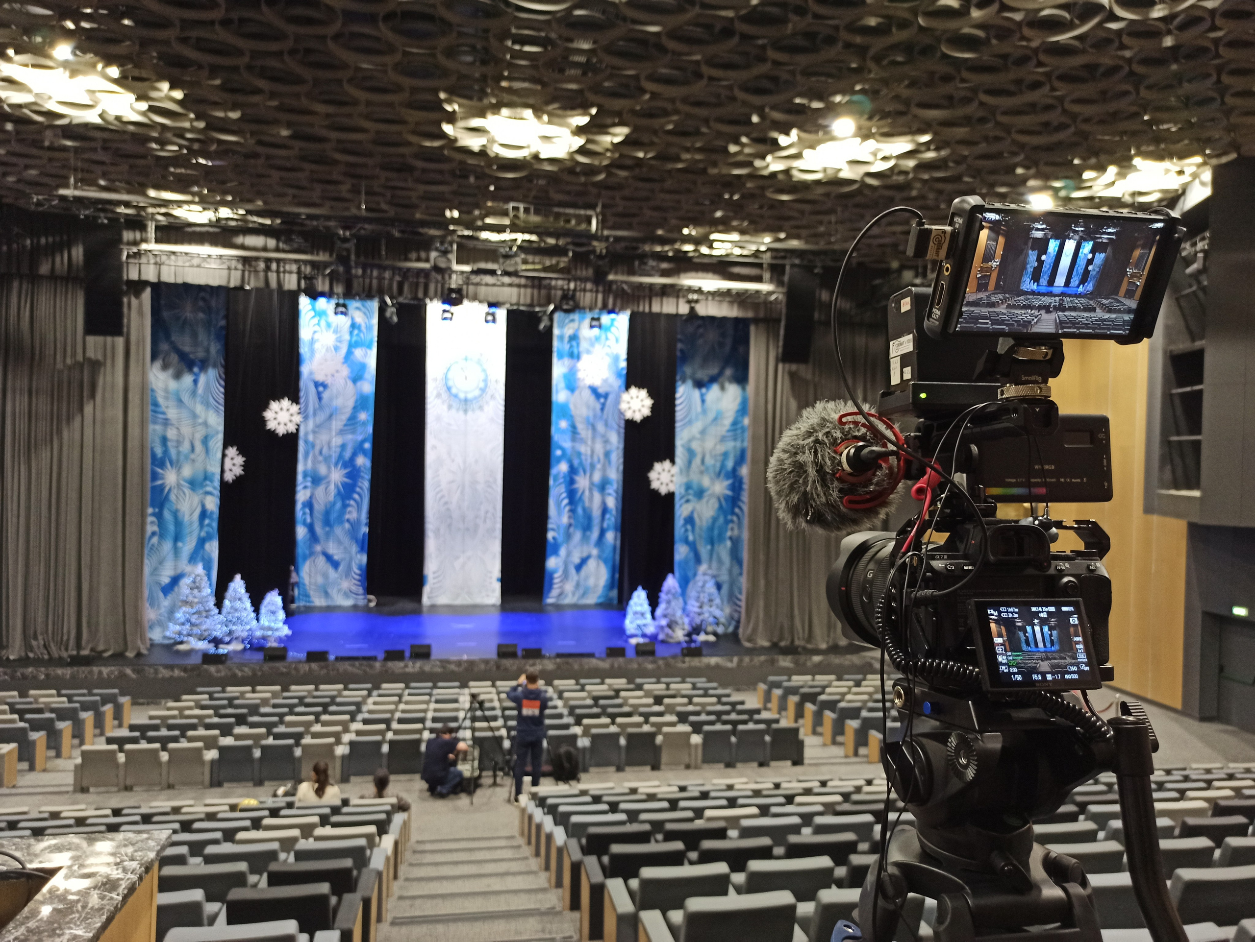 Новогодний концерт театр им. Моссовета. «Студия DRONAVT`s» — видеосъёмка и фотография г. Москва