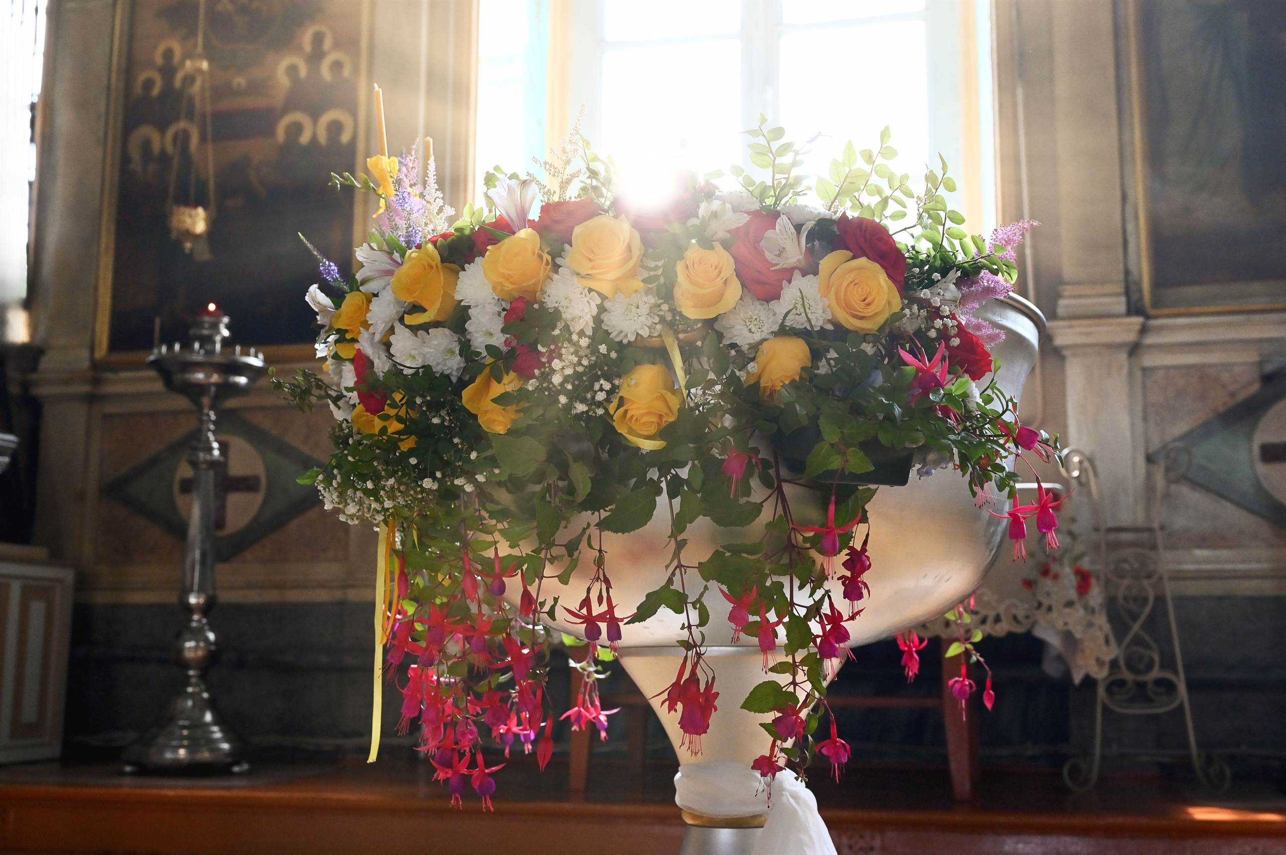 Крещение Владимира, Полины Вероники. Семейный фотограф в г. Воскресенск Наталия Молева