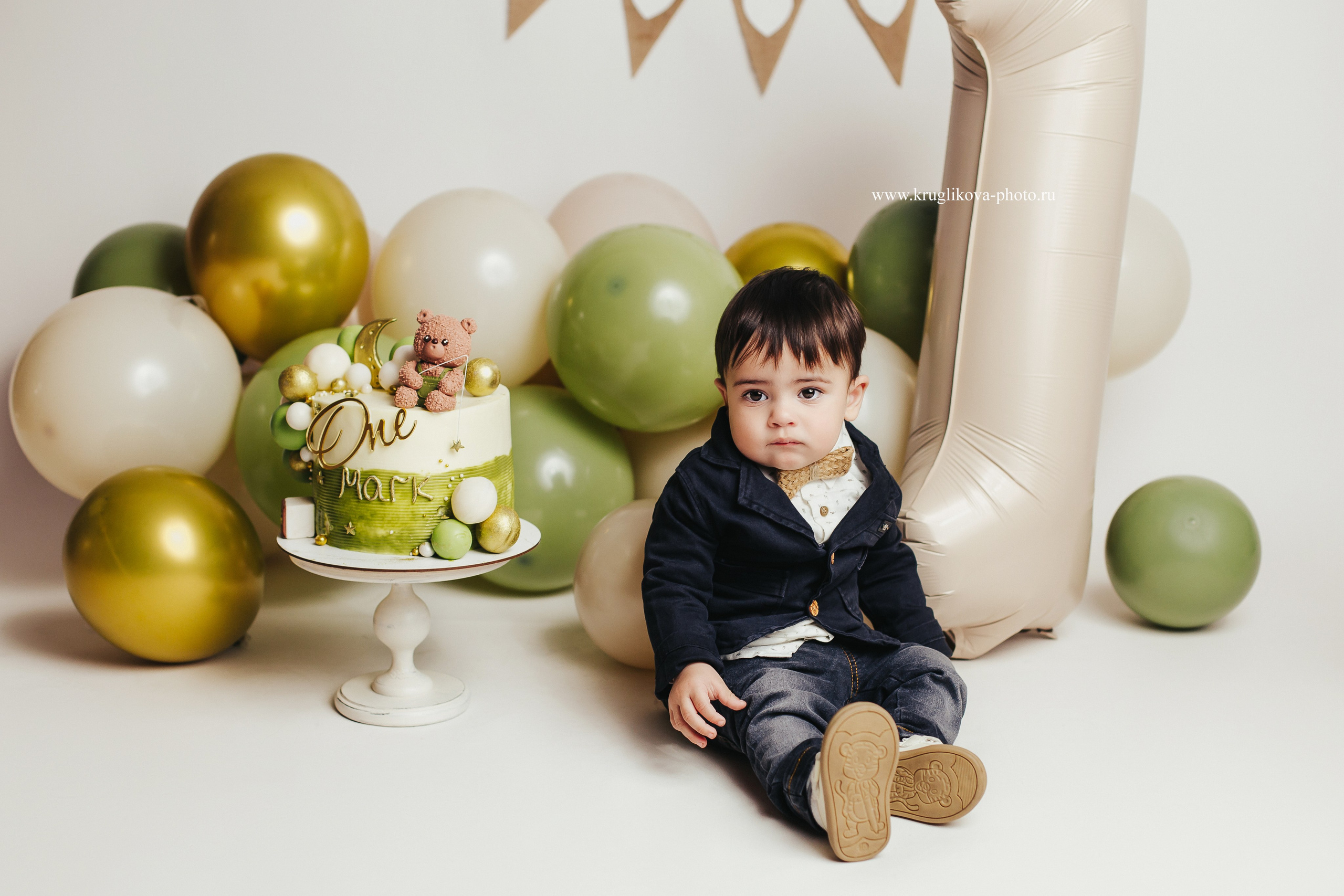 Марк. Годик. Фотограф новорожденных и детский в Сергиевом Посаде Кругликова Юлия