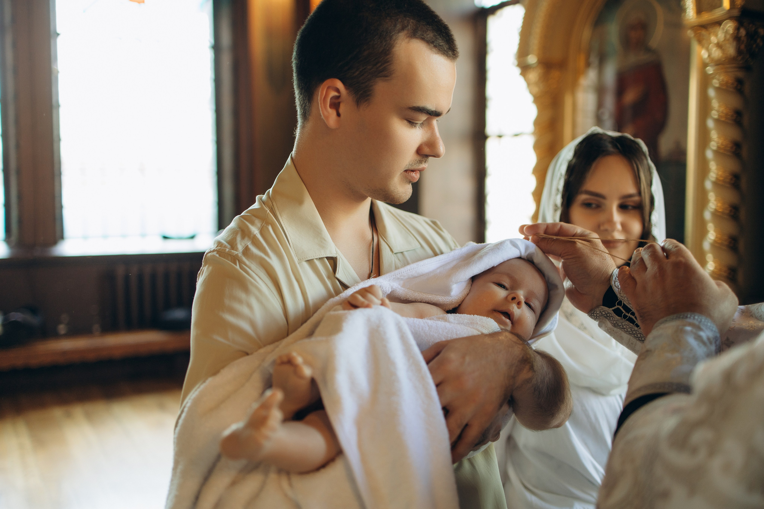 Крещение. Самый теплый фотограф в Краснодаре Рябоконь Ксения