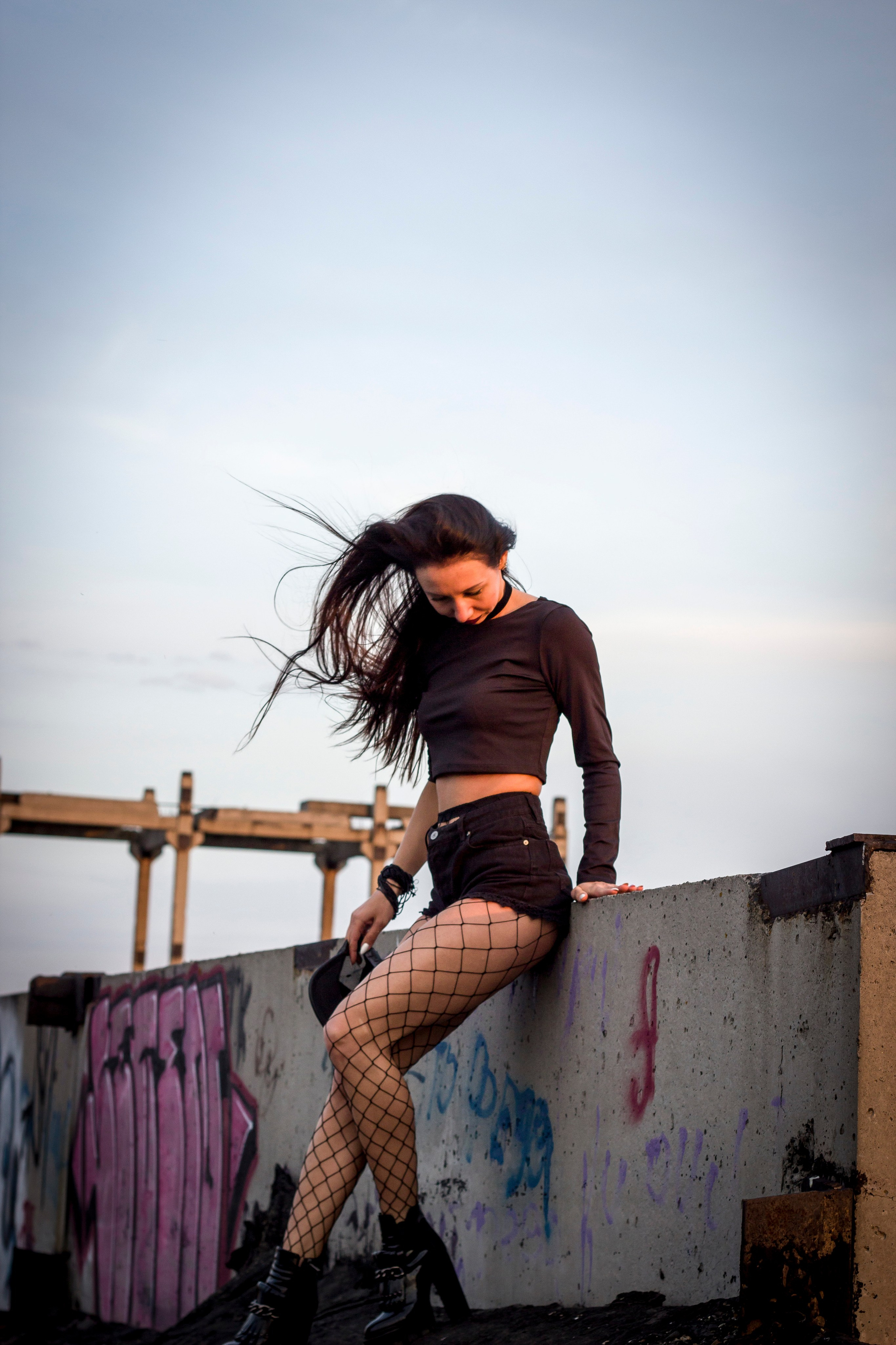 Катрин (заброшка в высотке). Творческая студия АЛНИфото