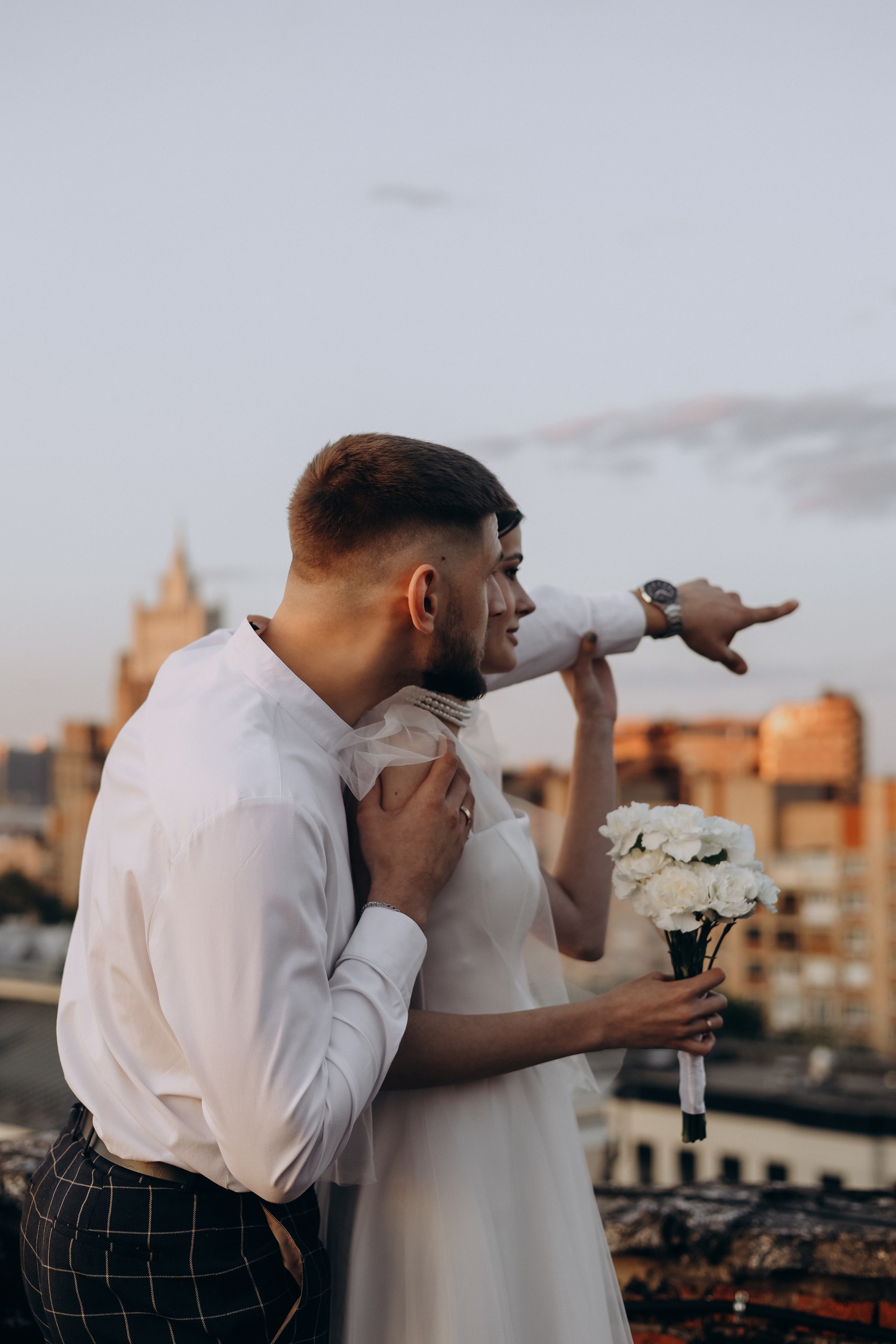 А&Д. Вечер на крыше. Диана Чечель. Свадебный и семейный фотограф в Москве