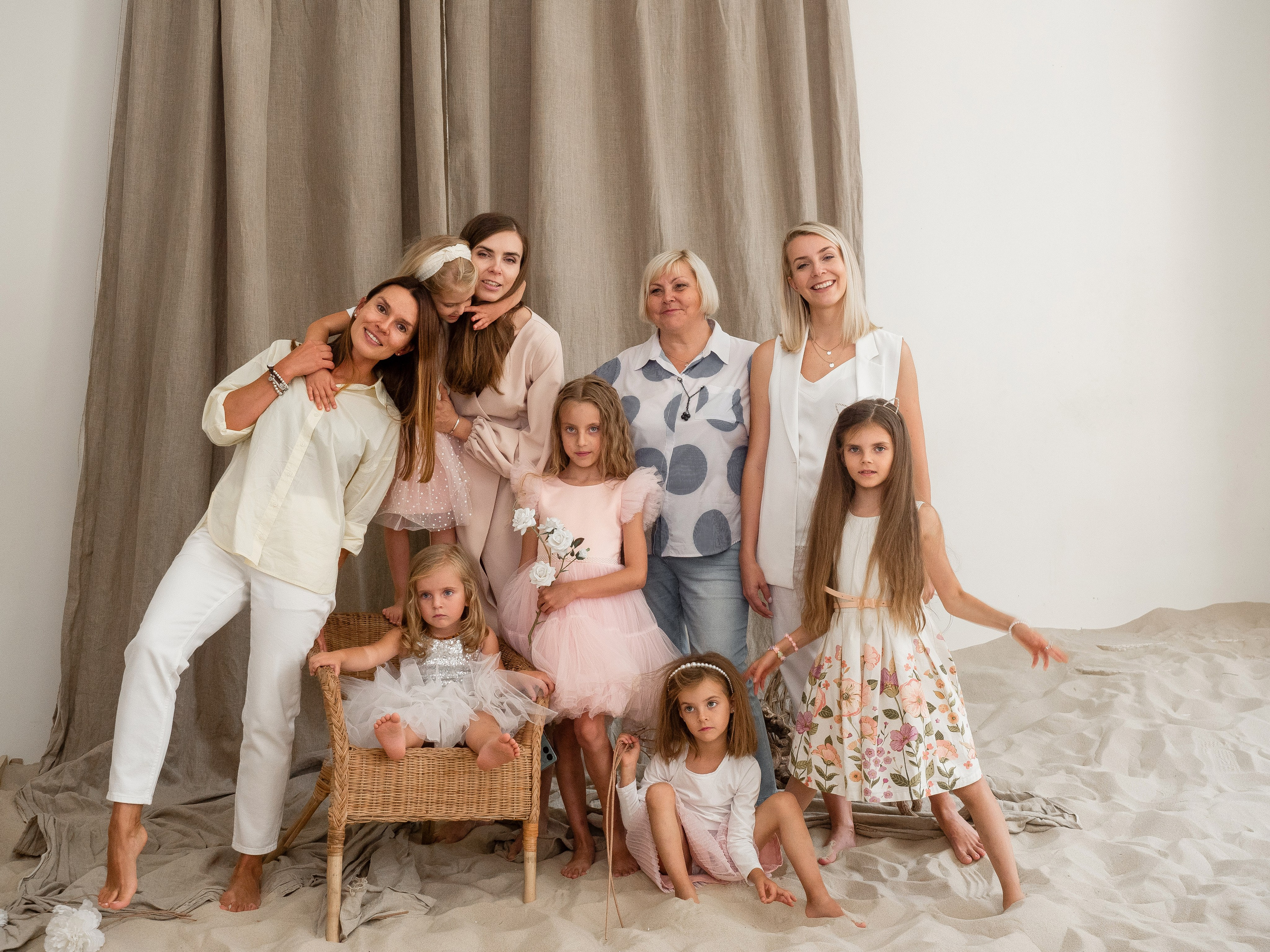 Большая семья (1). Алёна Орлова Портретный фотограф Москва