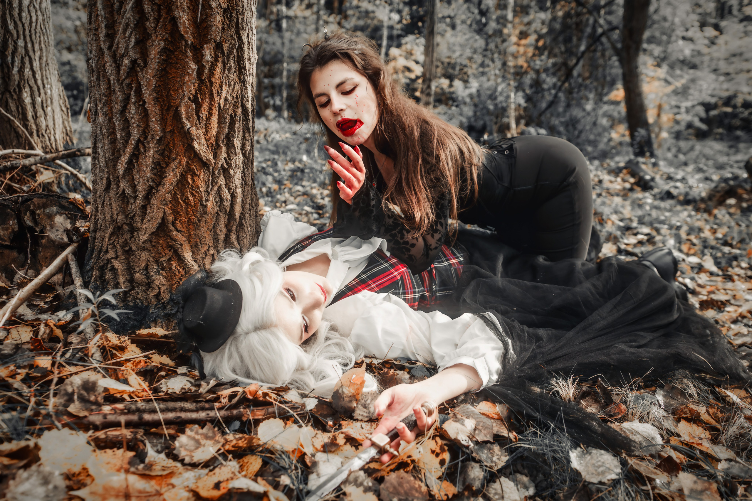 Фотосессия вампиров
