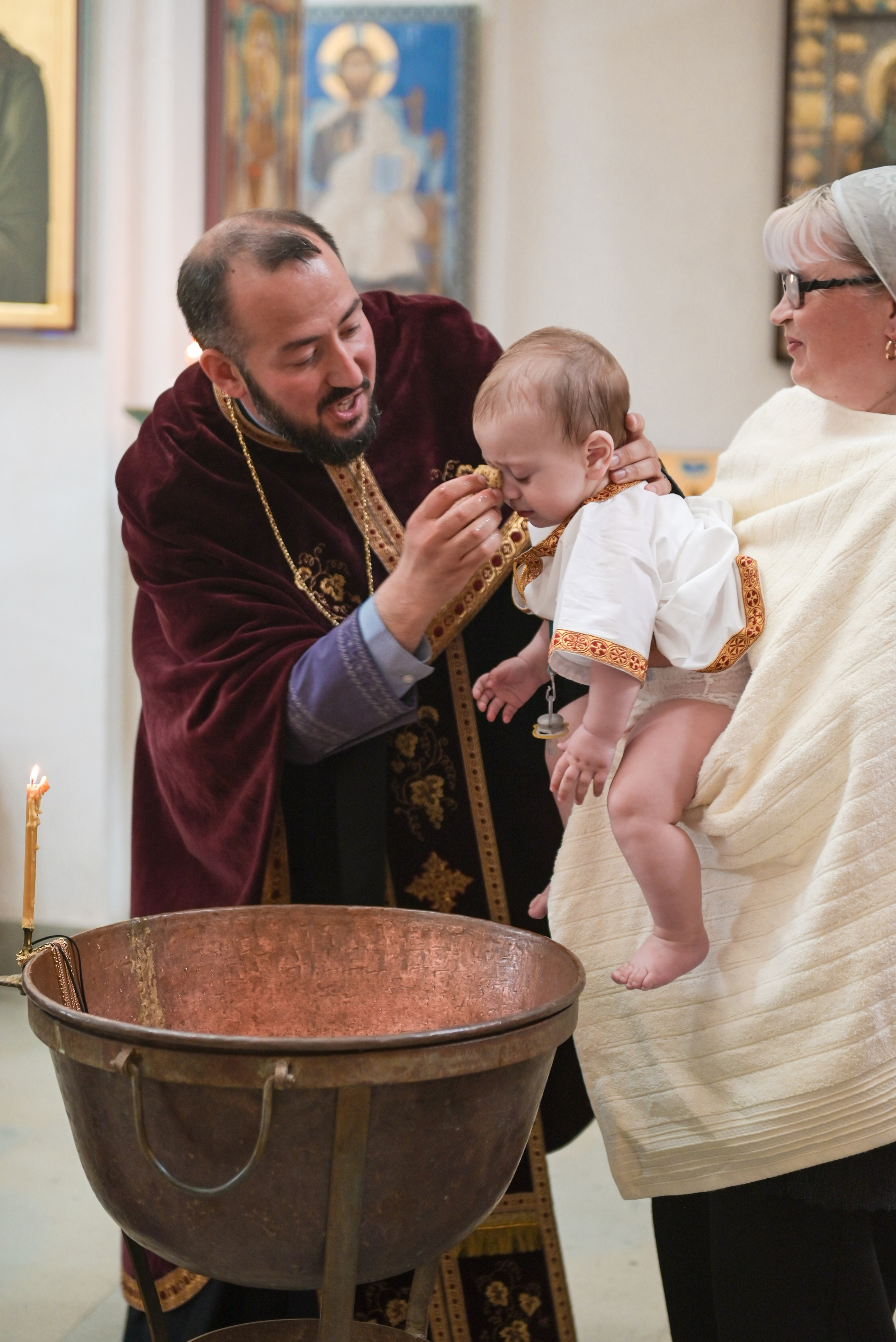 Christening Niko. Фотограф Лика Гомиашвили Тбилиси Грузия