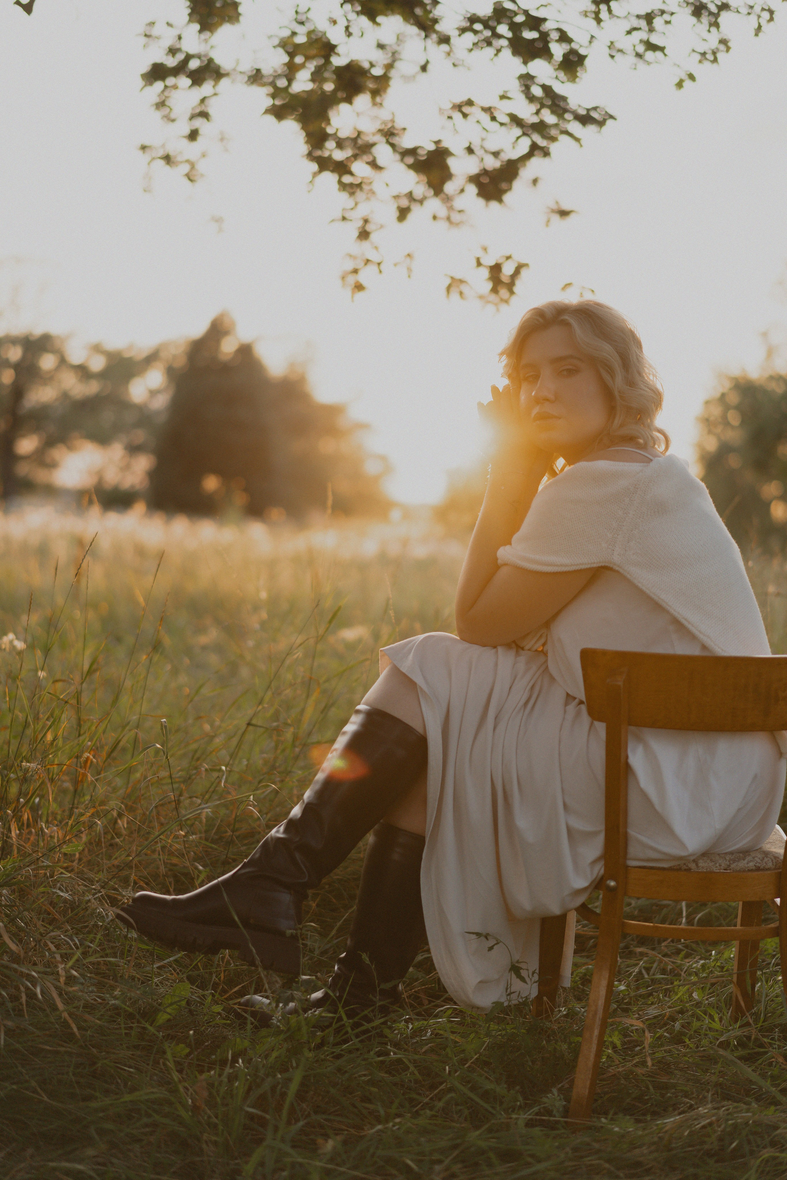Съемка на закате со Светой. Фотограф Надежда Погребняк | Рязань | Москва
