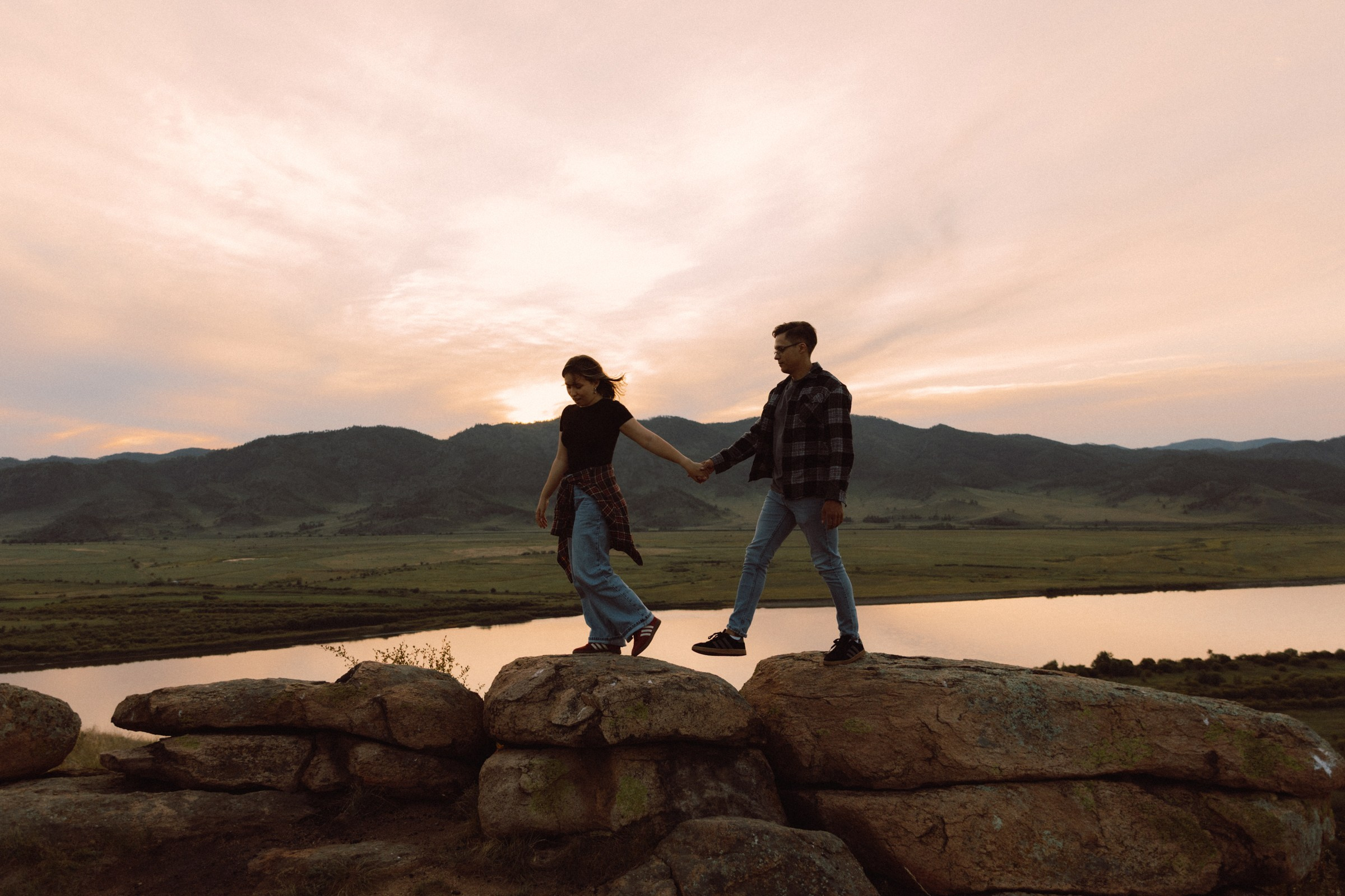 Андрей, Вика и Буся. Фотограф Улан-Удэ