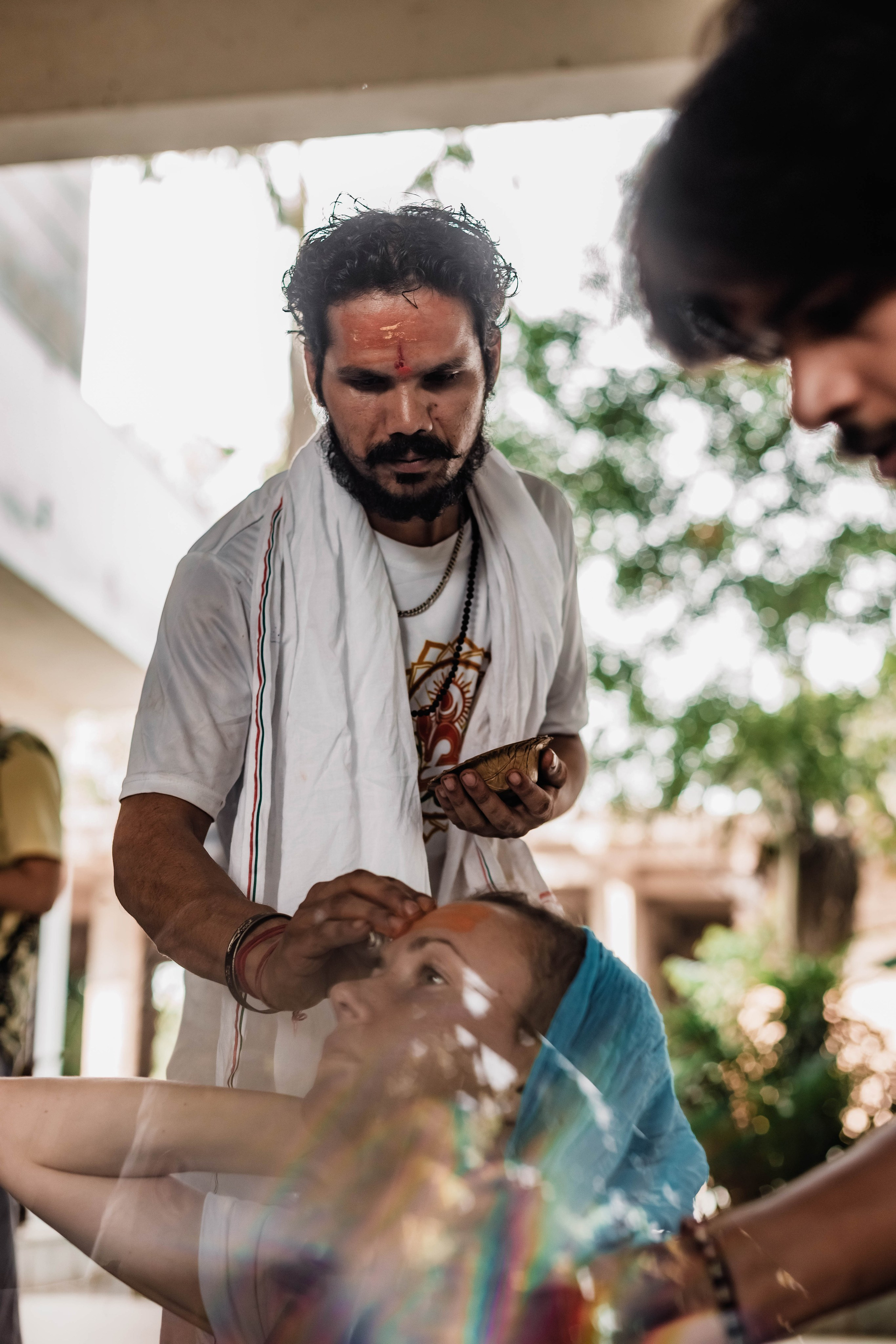 Pitri Paksha yagyas & poojas Devraha Baba ji ashram. Mariam Bagdasaryan