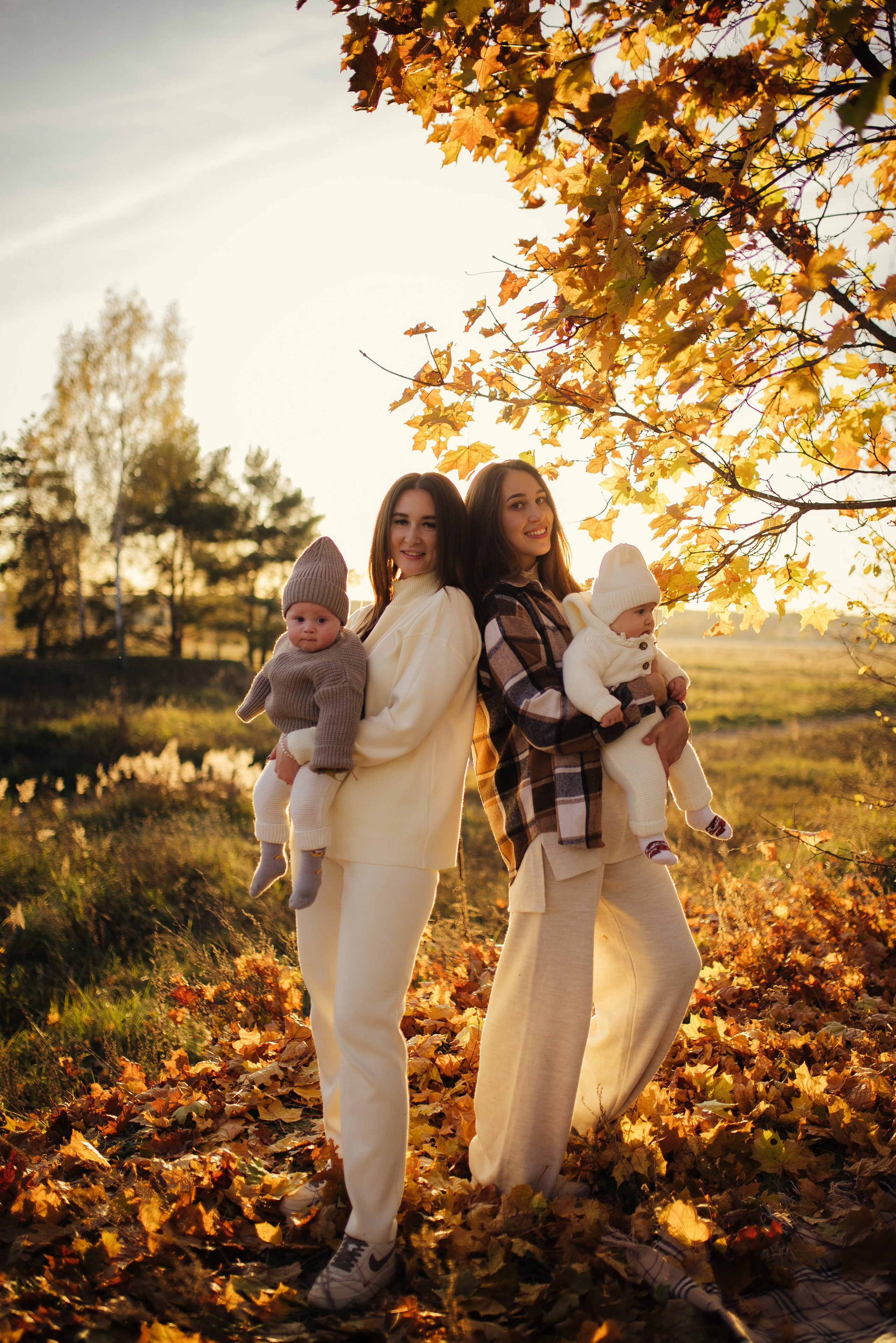 Мамочки осенью. Семейный и детский фотограф в Щелково Алена Дробот
