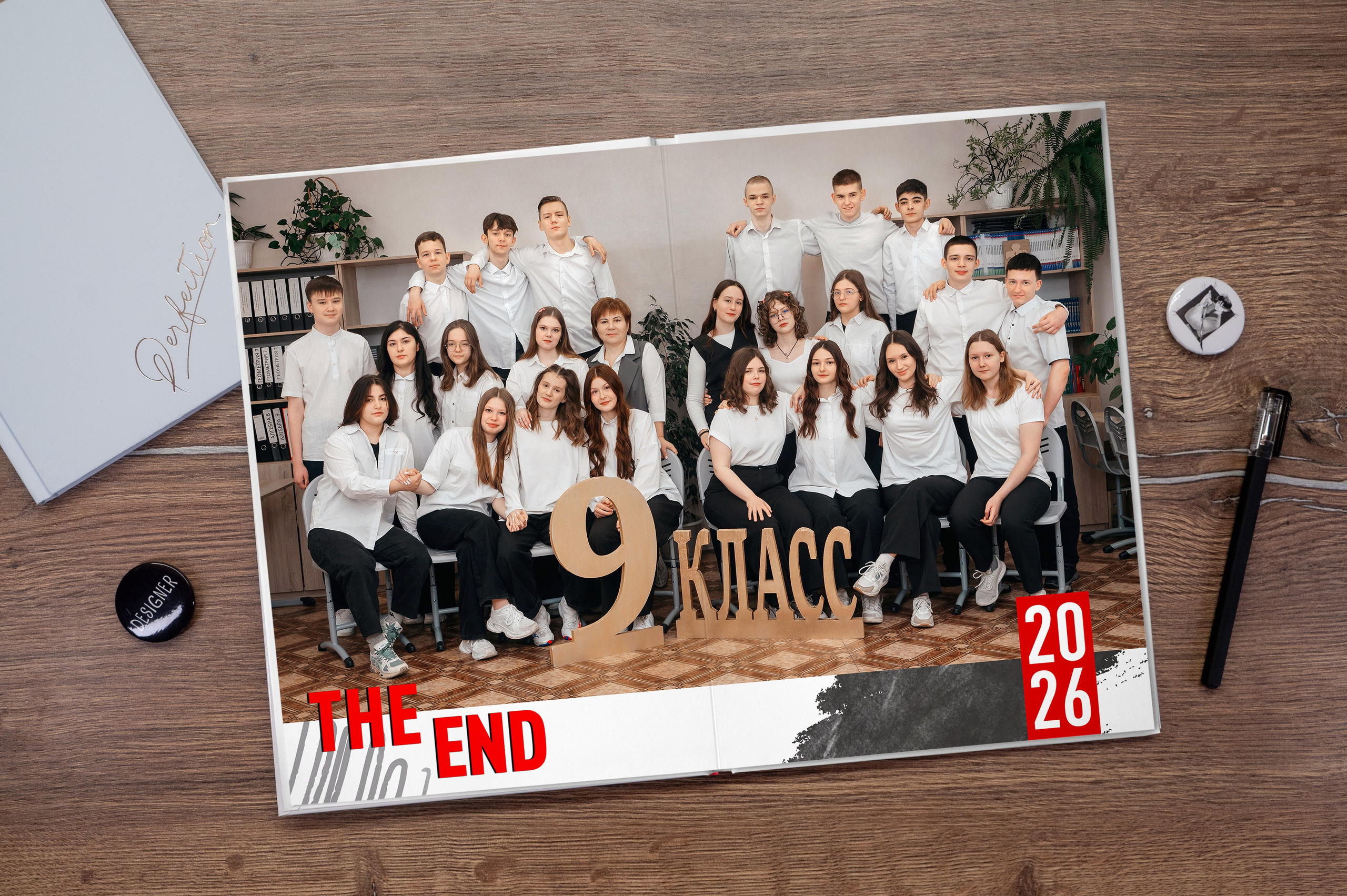 Стильные выпускные альбомы для 9-11 классов
