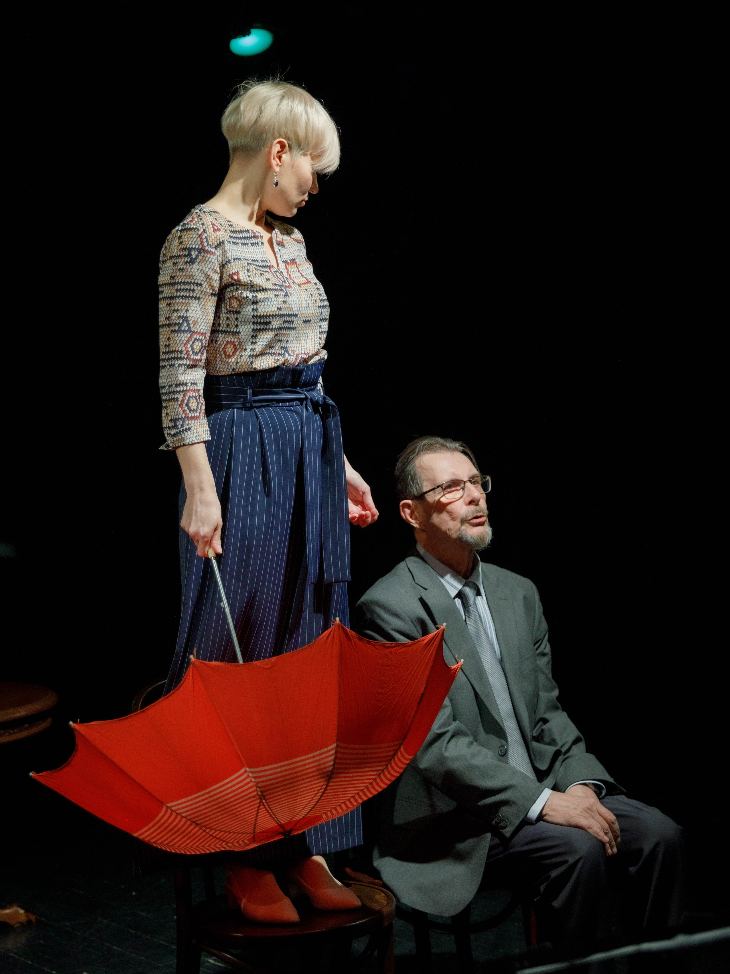 Спектакль «Старомодная комедия». Репортажный фотограф в Новосибирске Алена Помазунова