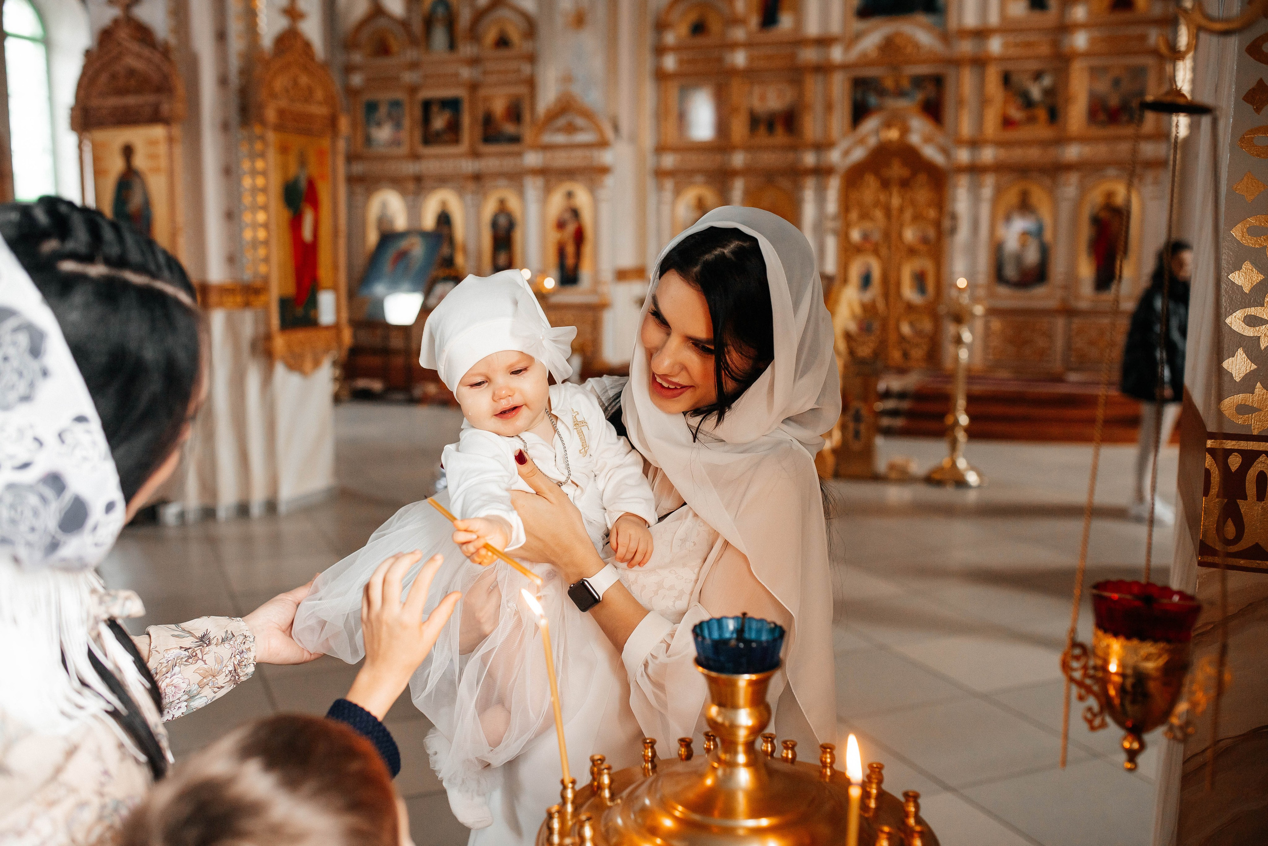 Крещение Каролины. Фотограф Сальск Катерина