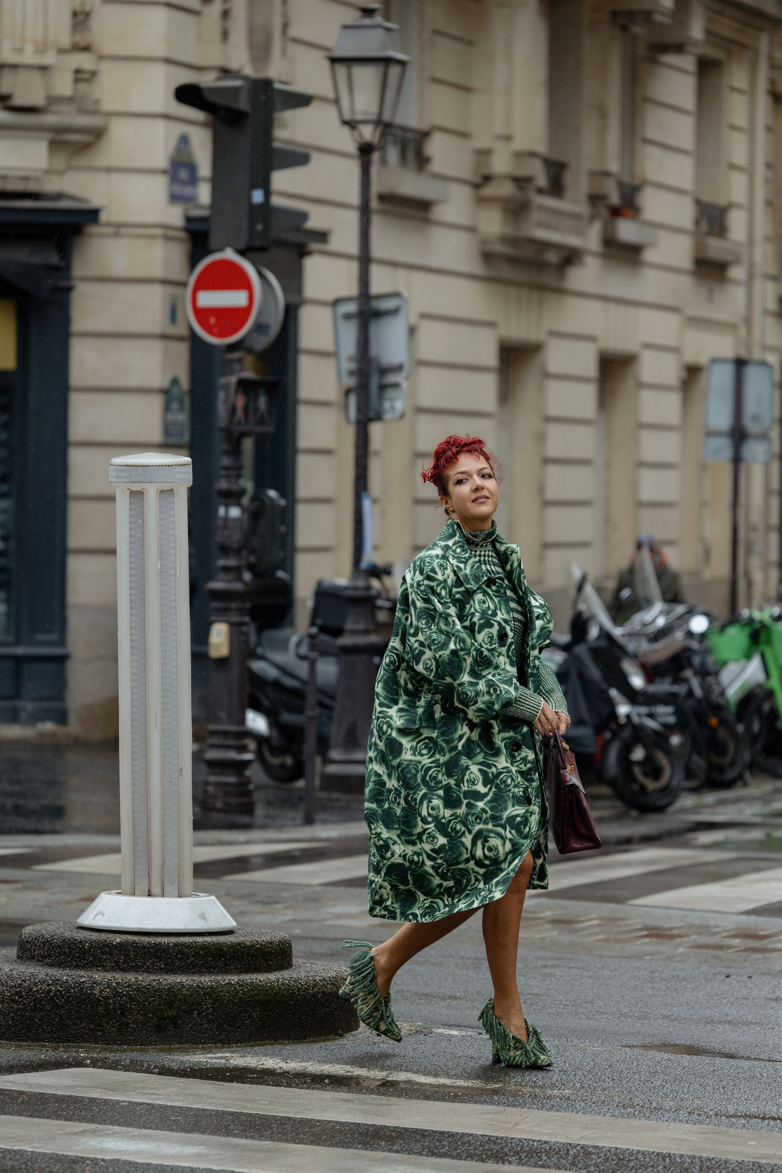 HERMES PFW WOMENSWEAR FALL-WINTER 24/25. Photographer in Milan Ivan Goncharov