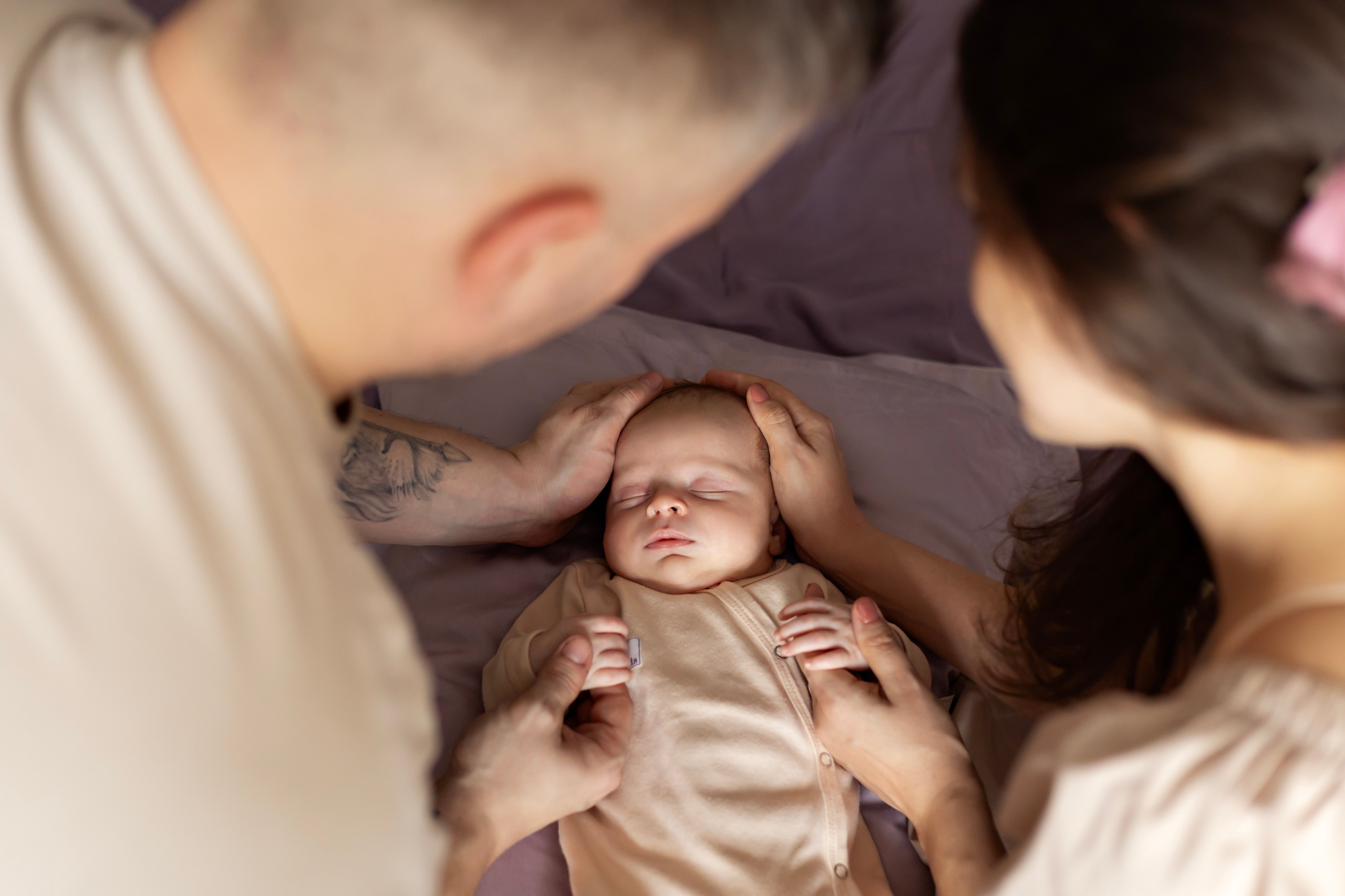 Фотосессия новорожденноых лайфстайл. Фотограф новорожденных в Ижевске Анастасия Преснякова