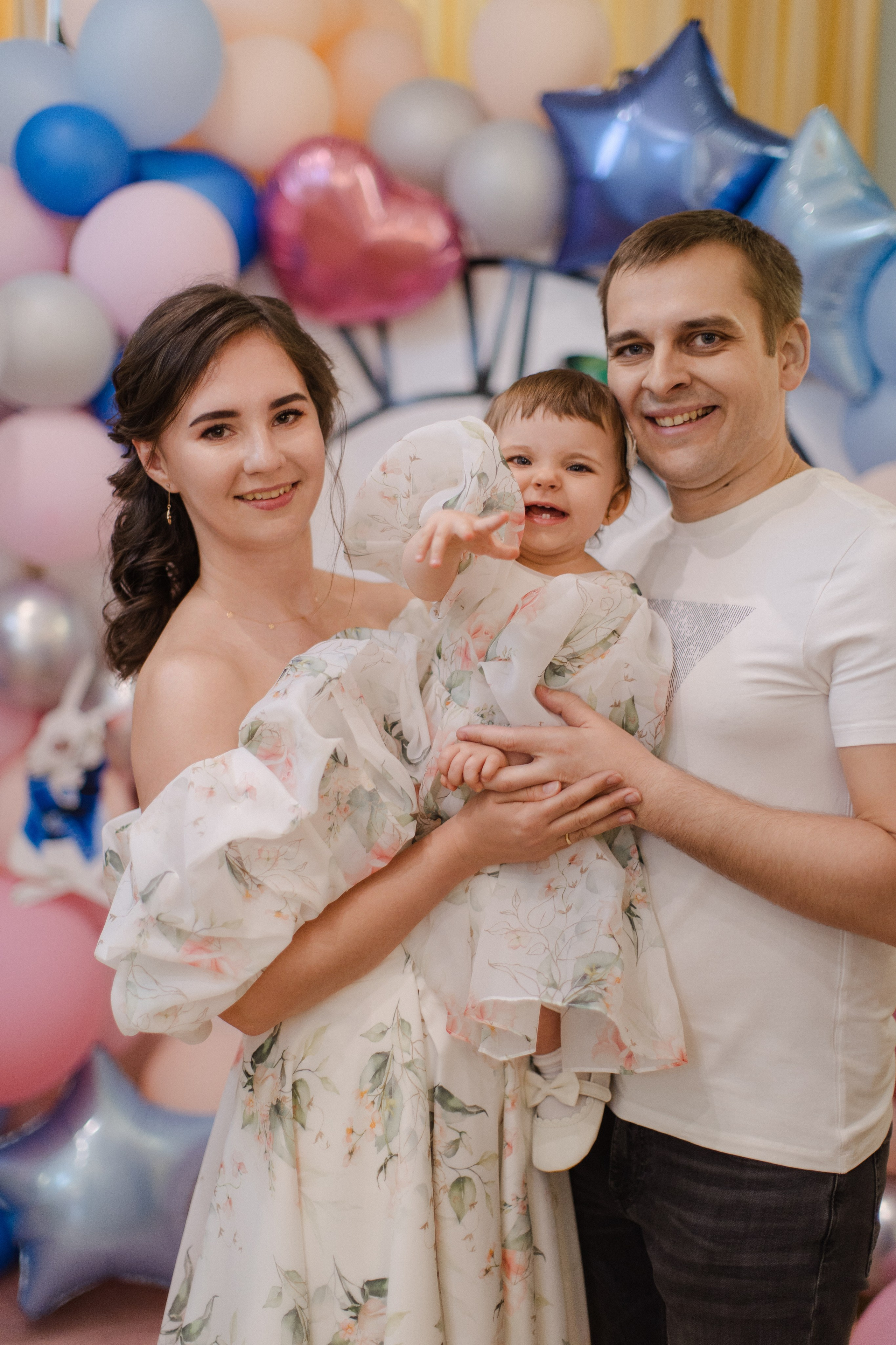 День рождения 1 год. Семейный и детский фотограф в Москве Кузьмина Мария