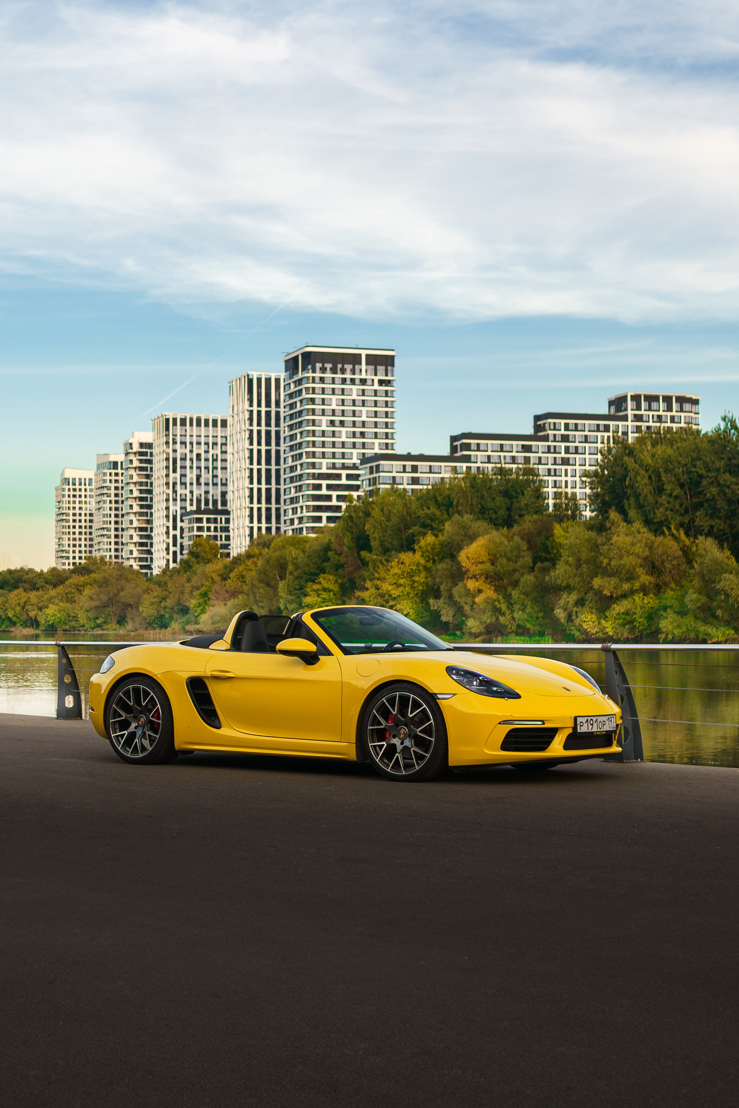 Porsche 718 Boxster S. Автомобильный фотограф в Москве | Базилев Александр