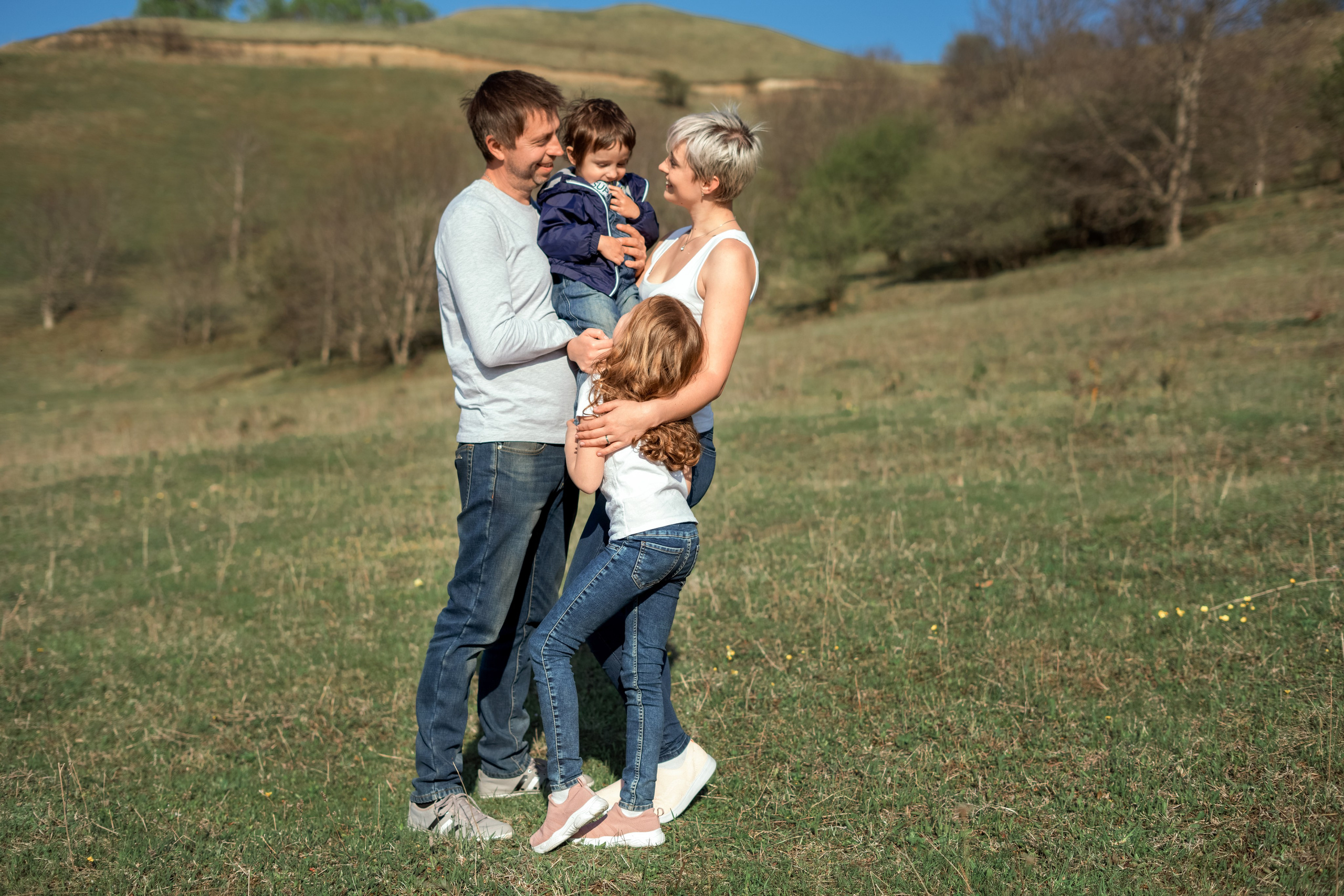 Семейная фотосессия для Елены и Дмитрия. Фотограф в Кисловодске Наталья Попова