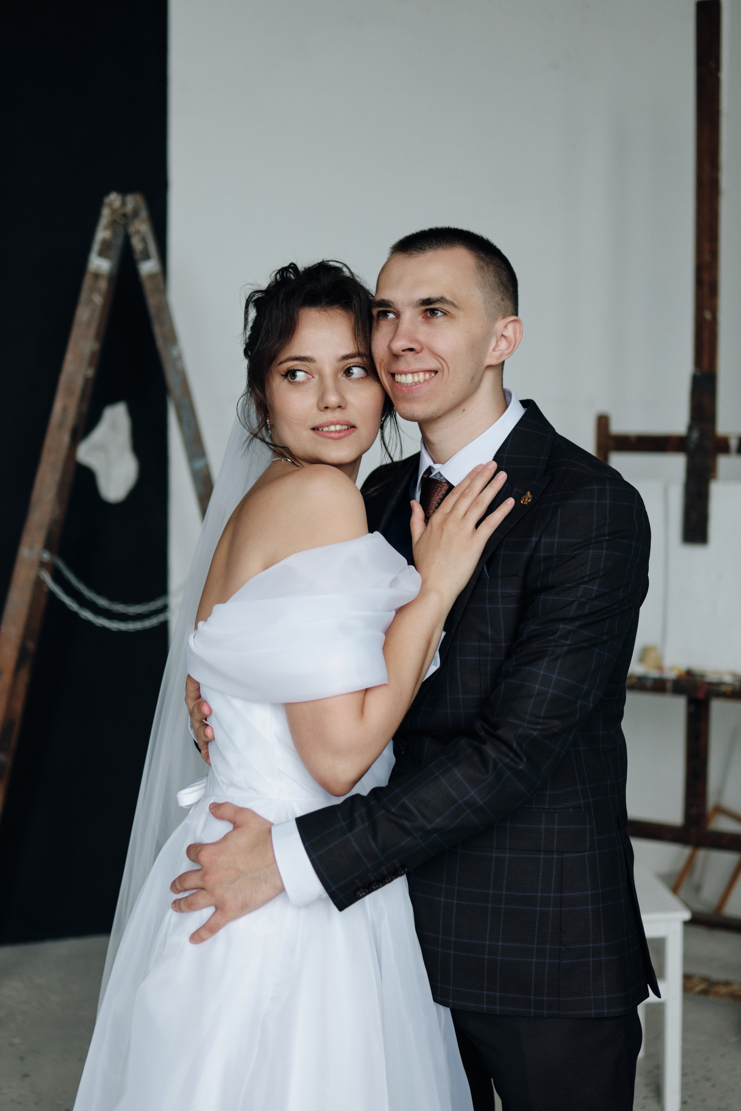 Свадебная фотосессия в СПб в студии. Семейные и свадебные фотосессии в СПб, в студии, на улице, на природе