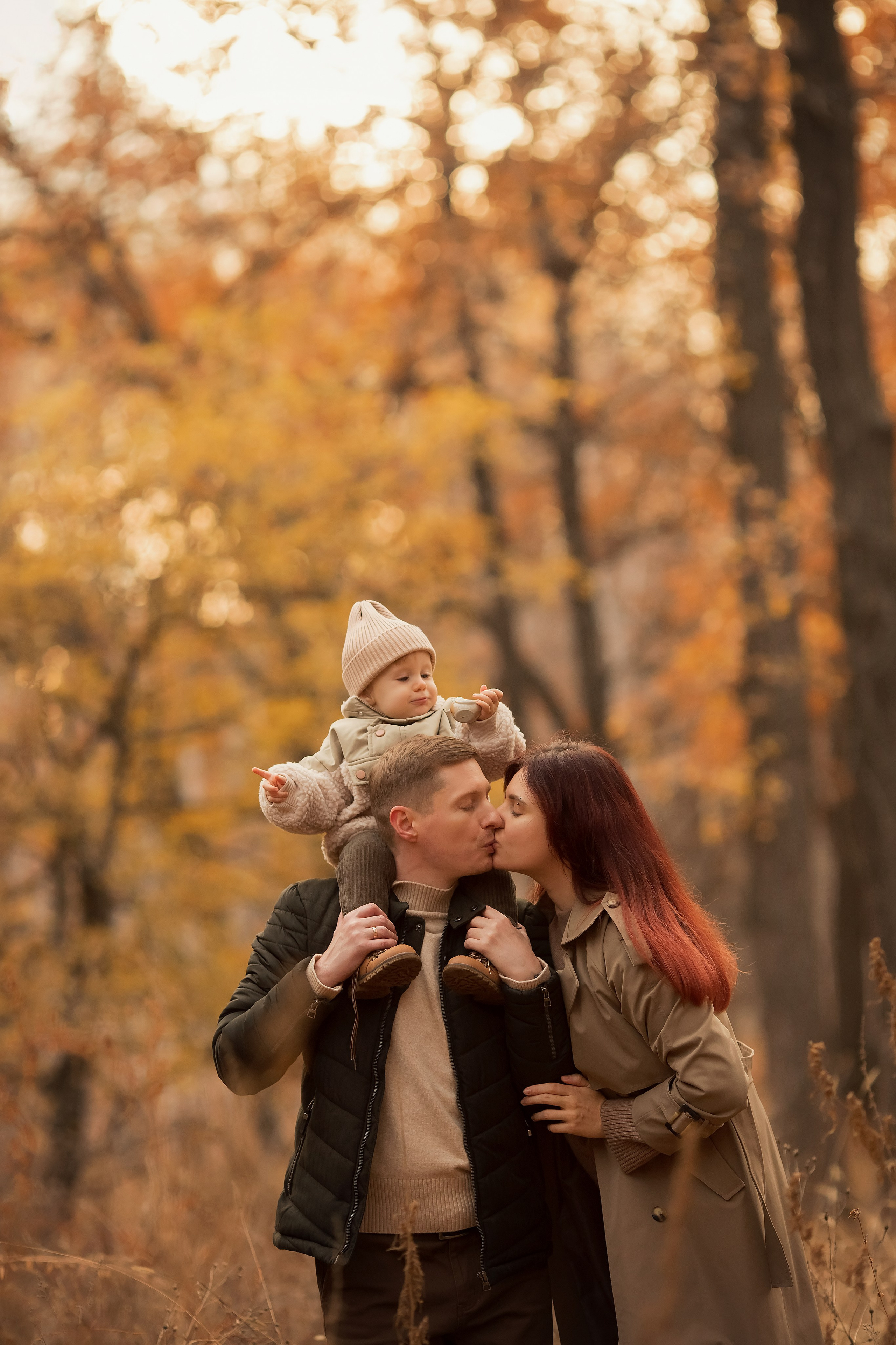 Осень в лесу. Семейный и детский фотограф в Саратове Полина Коткина