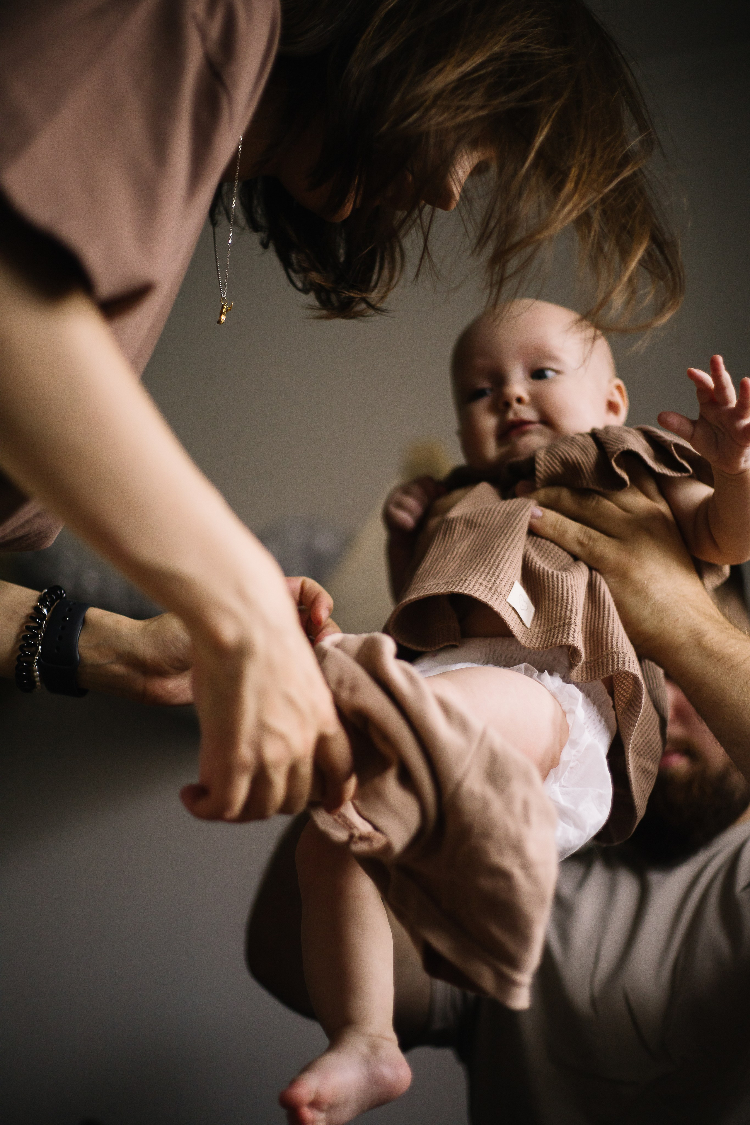 Домашняя фотосессия на пол годика. Семейный фотограф в Томске Максимова Екатерина