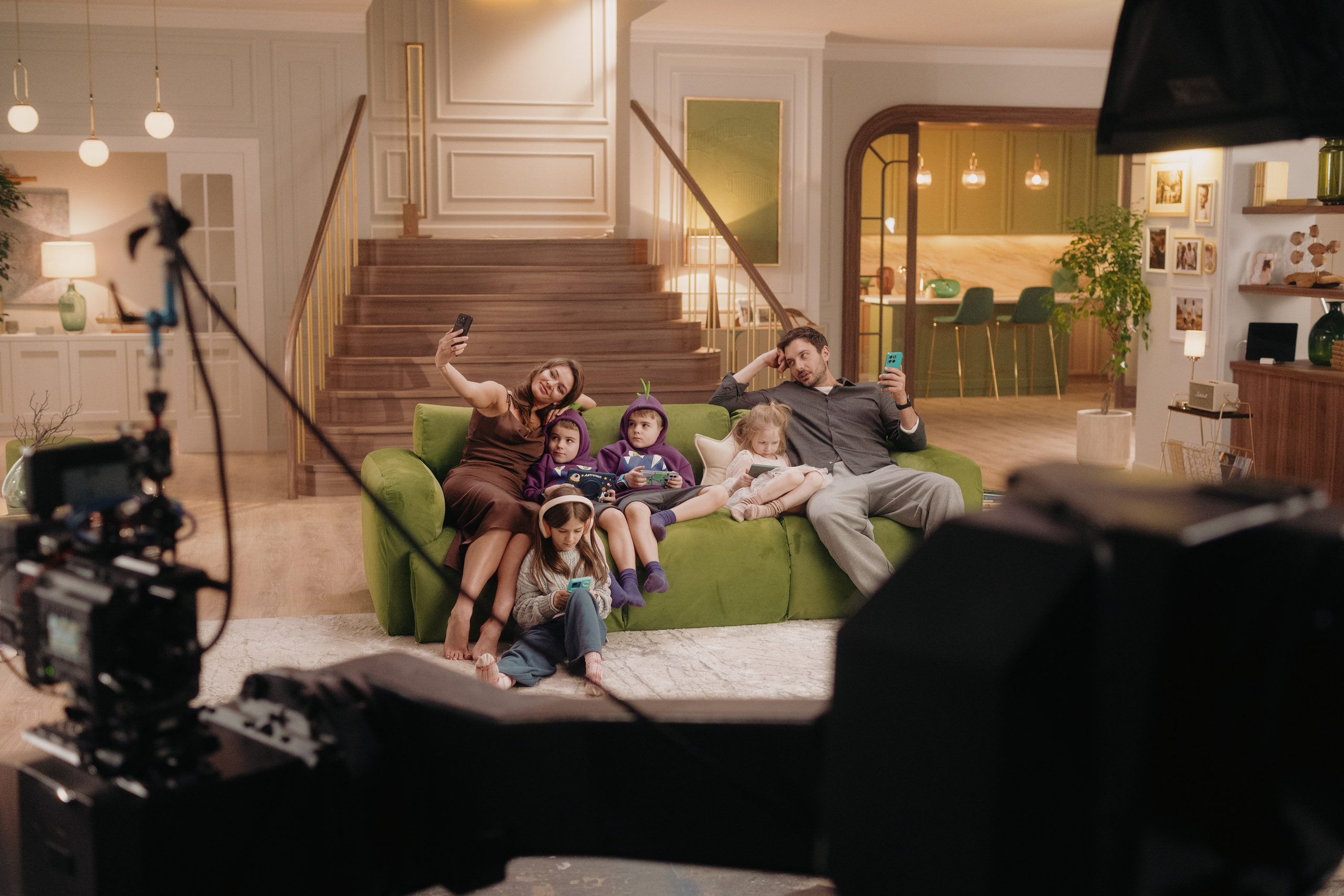 BACKSTAGE Мегафон «МЕГАСЕМЬЯ». Бэкстейдж и репортажный фотограф в Москве Артем Онацко